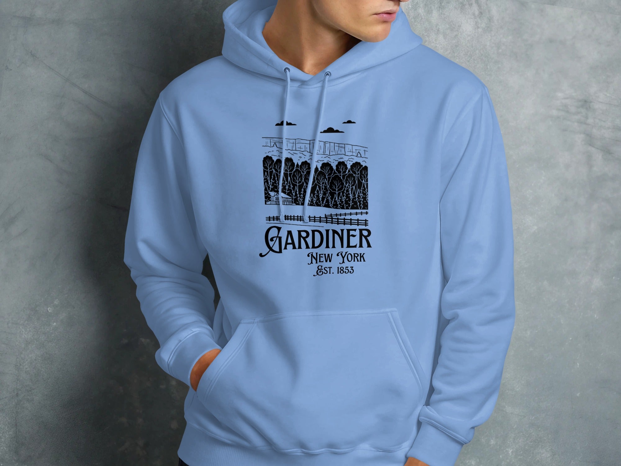 Gardiner New York Est 1853 Hoodie for Stylish Comfort