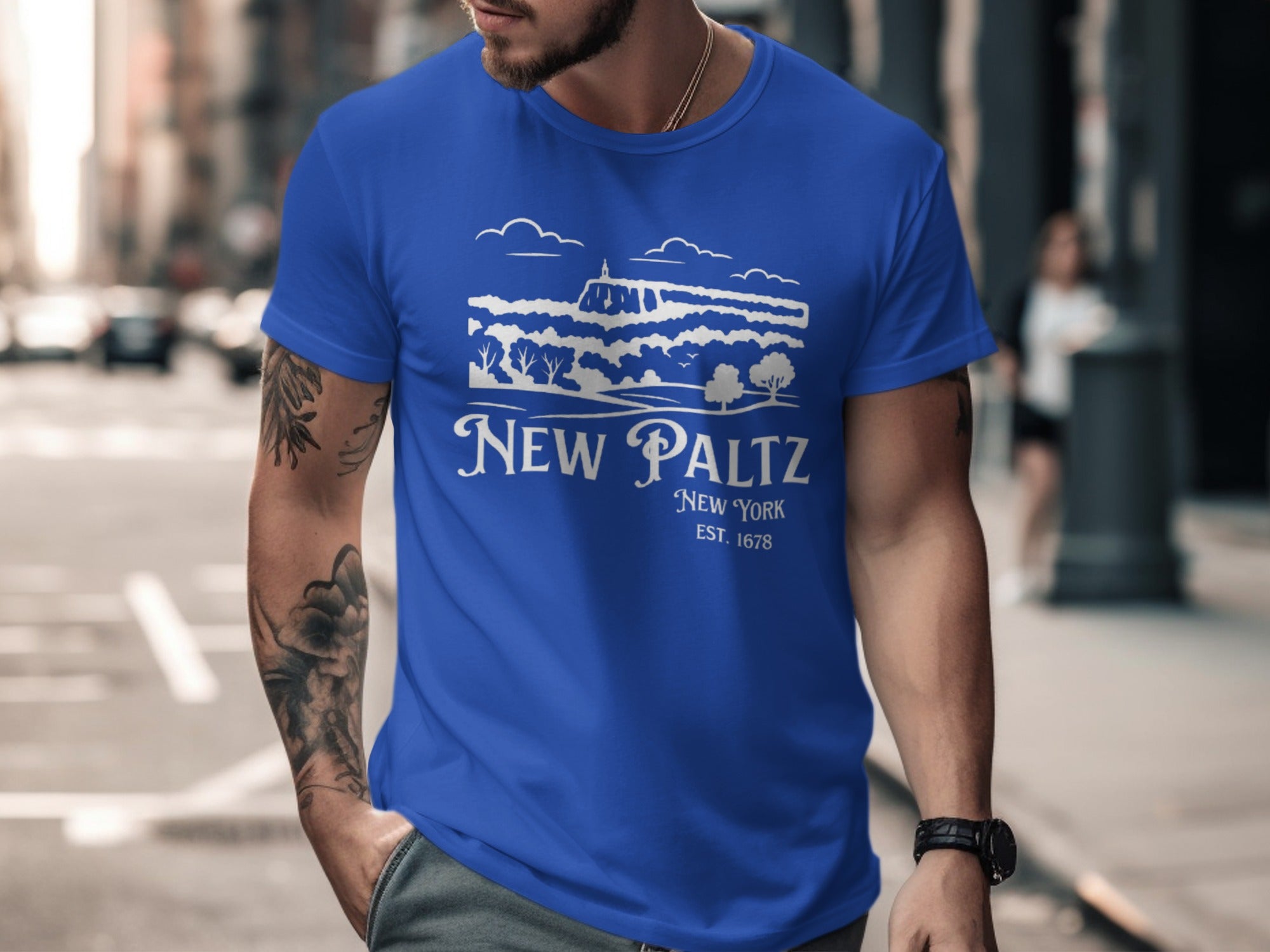 New Paltz New York Est. 1678 T-shirt product