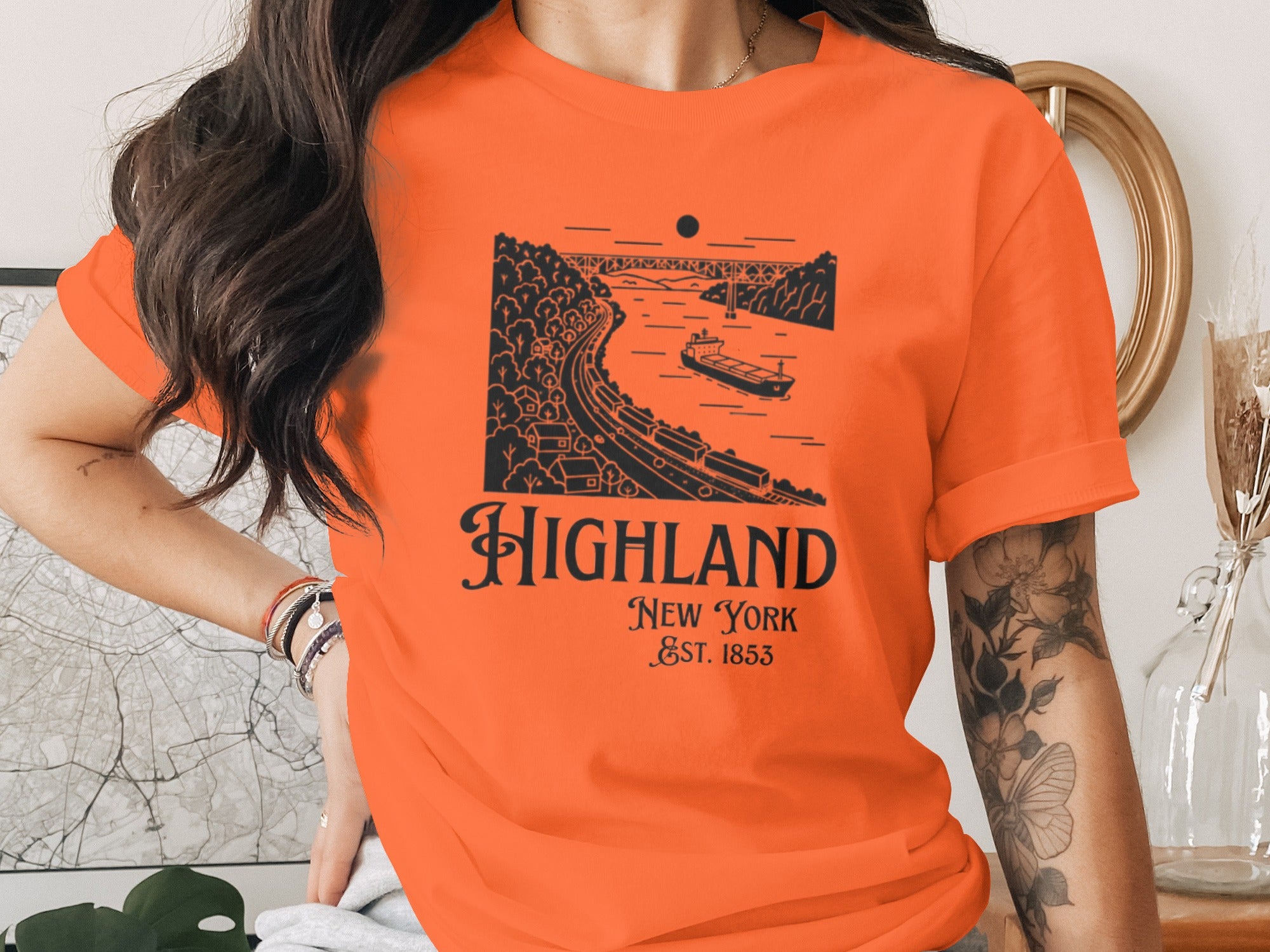 Highland New York Est 1853 Graphic T-shirt product type