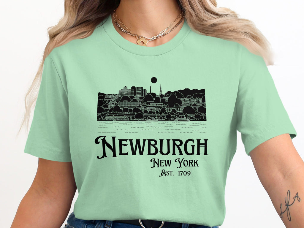 Newburgh New York Est 1709 Graphic Tee for Fashion