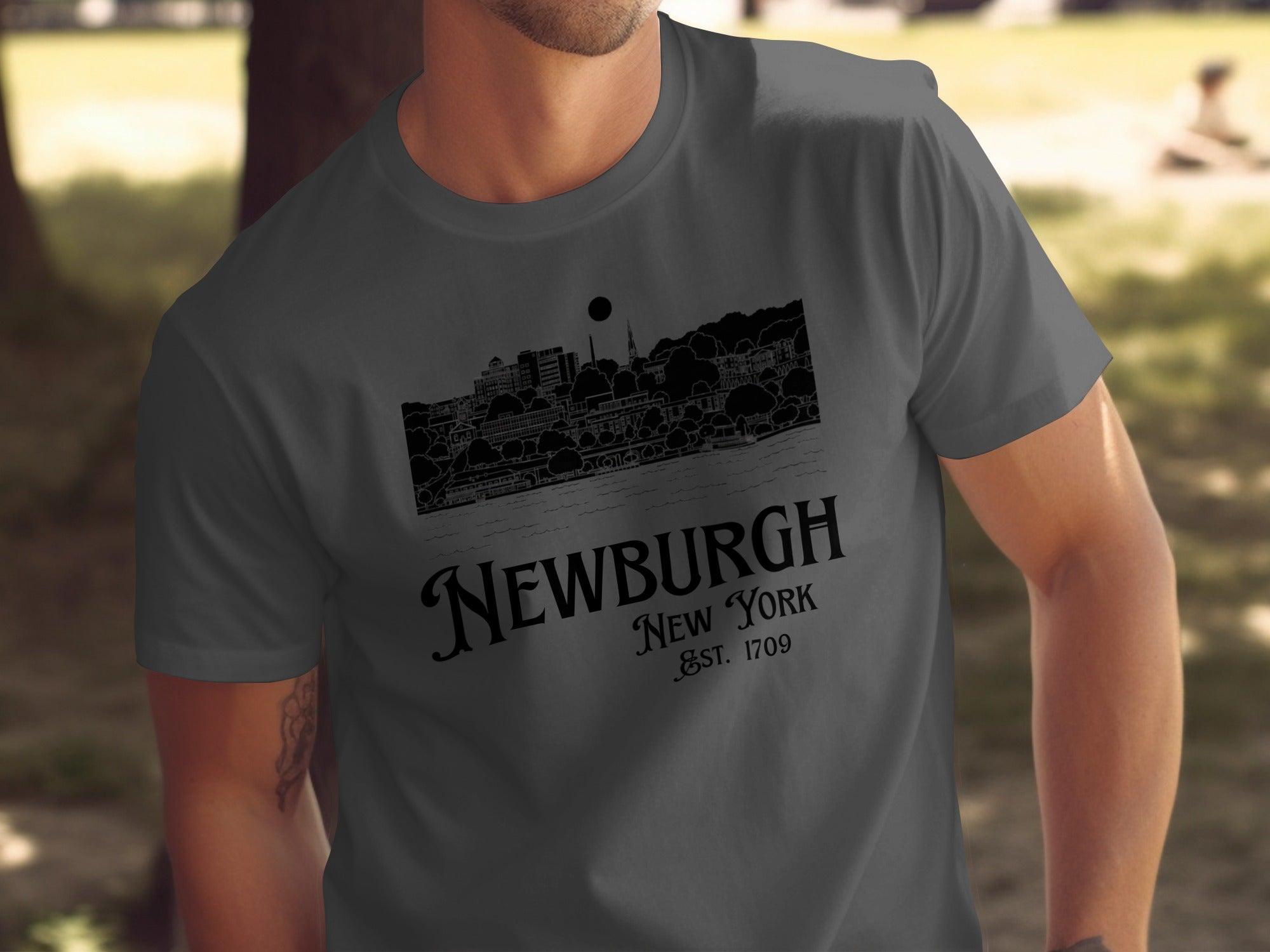Newburgh New York Est 1709 Graphic T-shirt