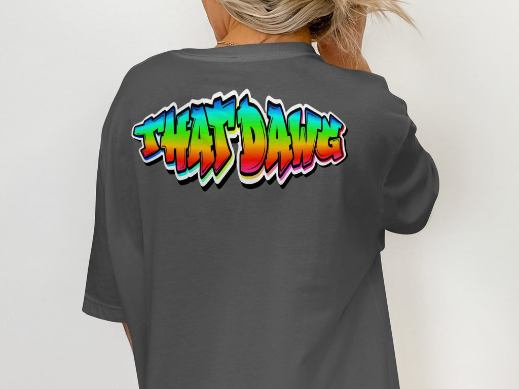 Bold Rainbow Graffiti ThatDang Short Sleeve product