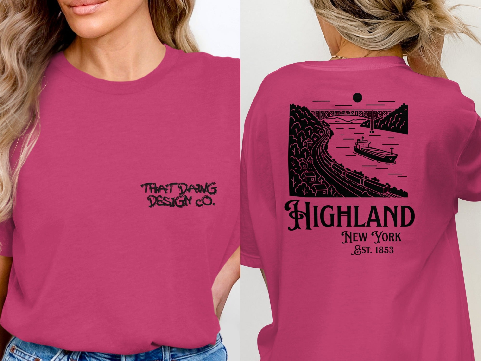 Highland New York Est 1853 Graphic Tee