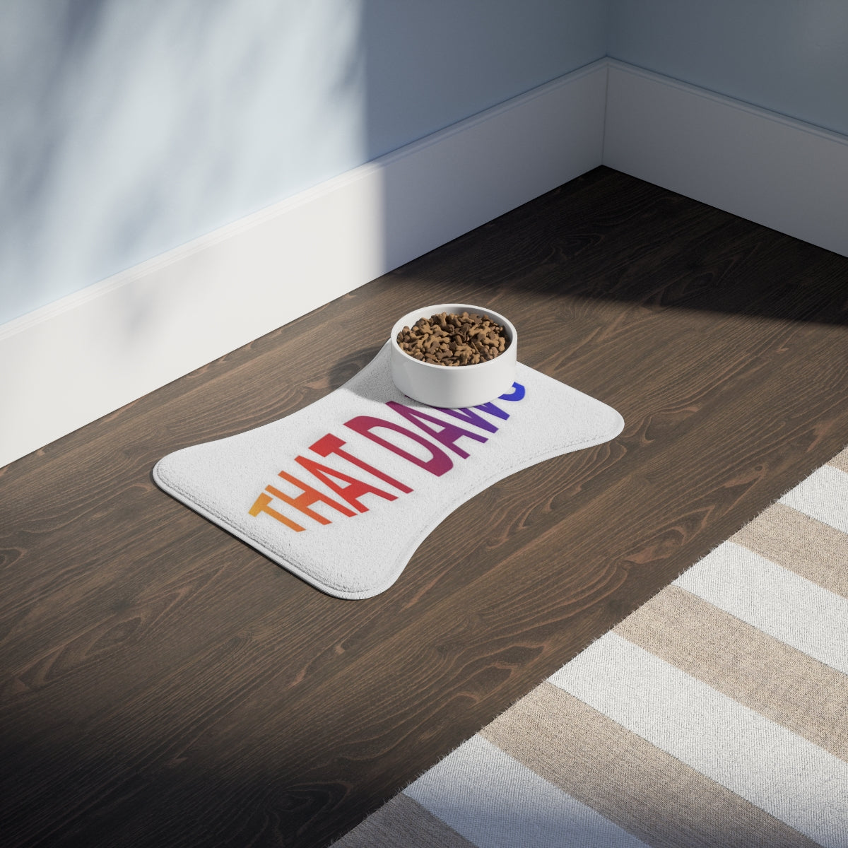 Colorful THAT DAWG Pet Feeding Mat for Dogs
