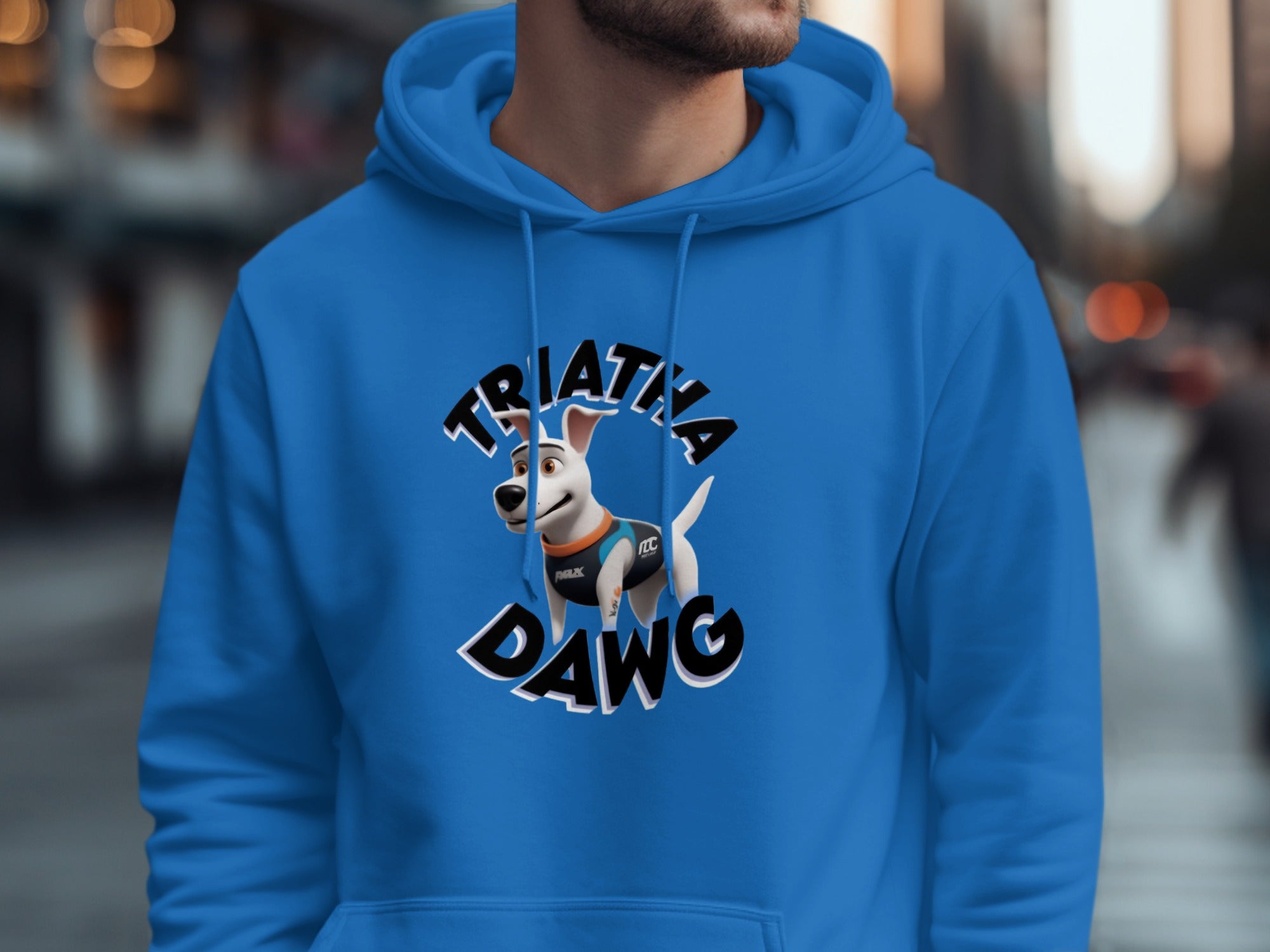 Trentna Dawg Graphic Hoodie for Casual Wear