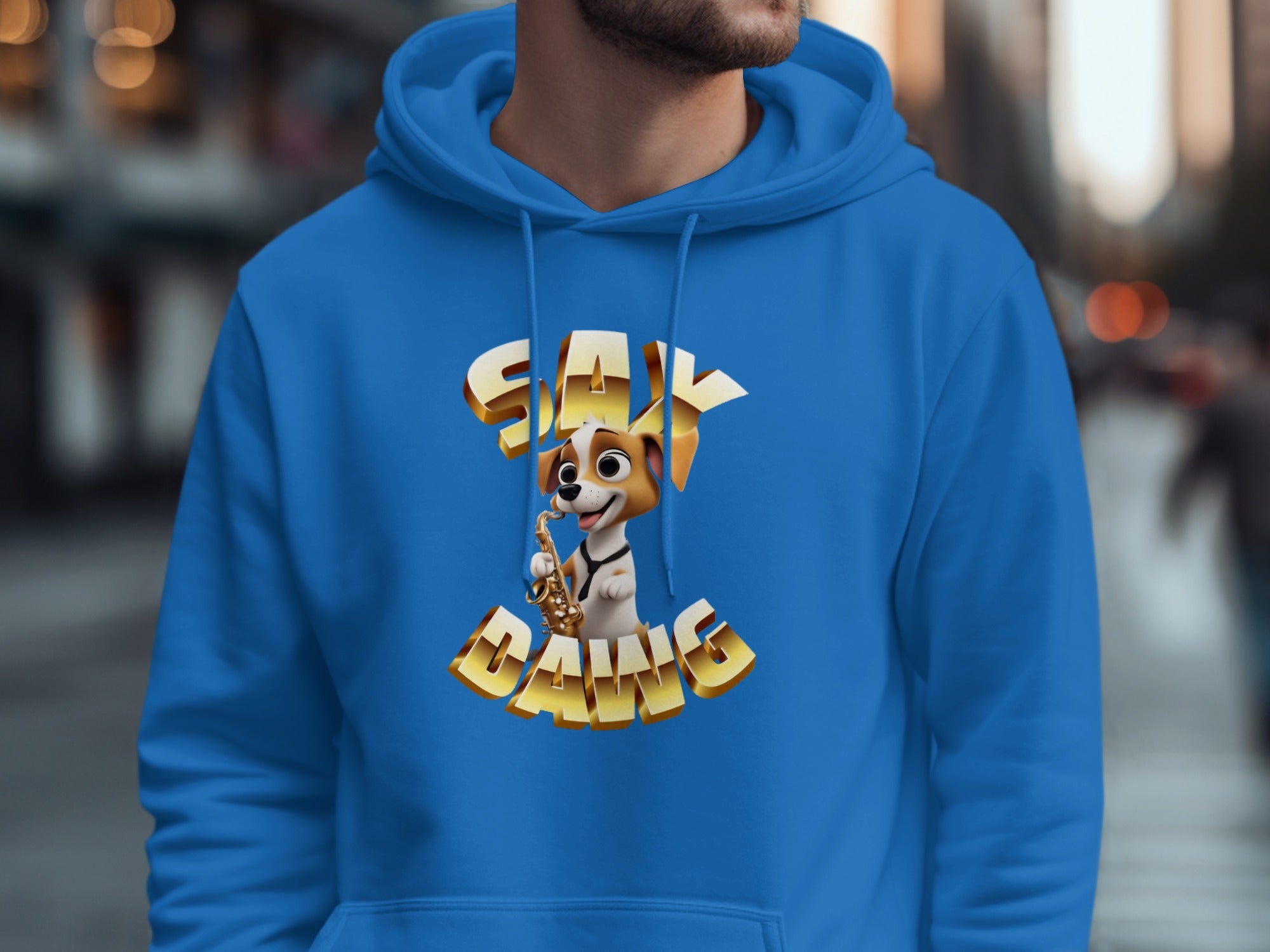 Say Dawg Graphic Hoodie Comfort and Style