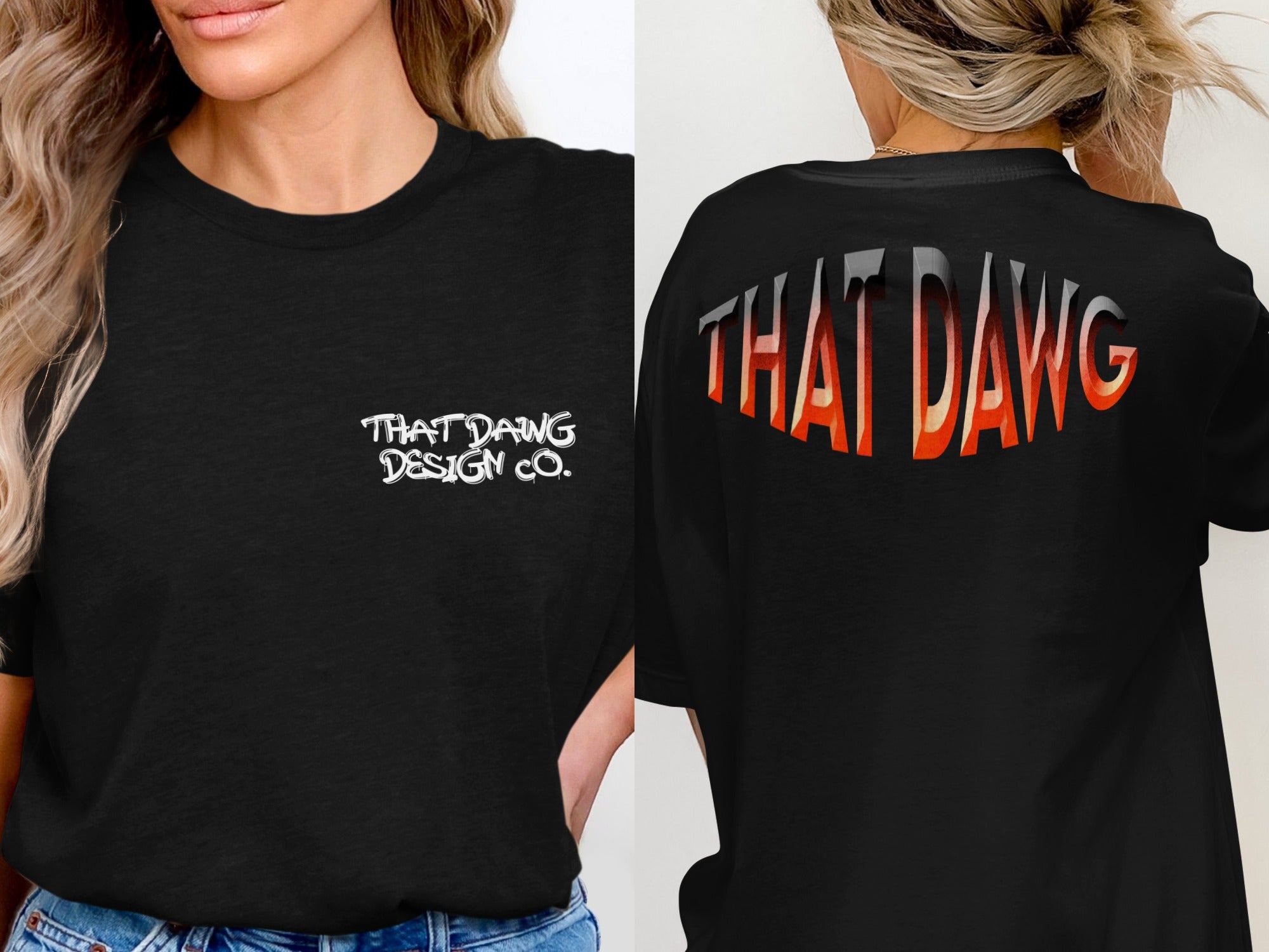 THAT DAWG Design Co Graphic Printed T-Shirt product