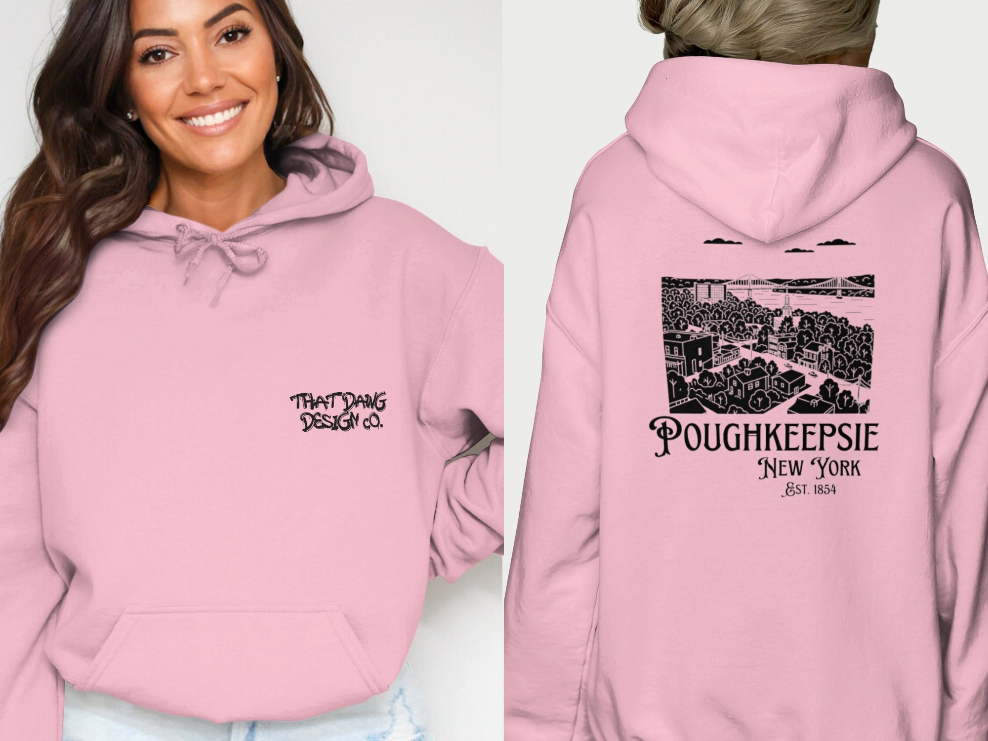 Poughkeepsie New York Est 1854 Hoodie Product