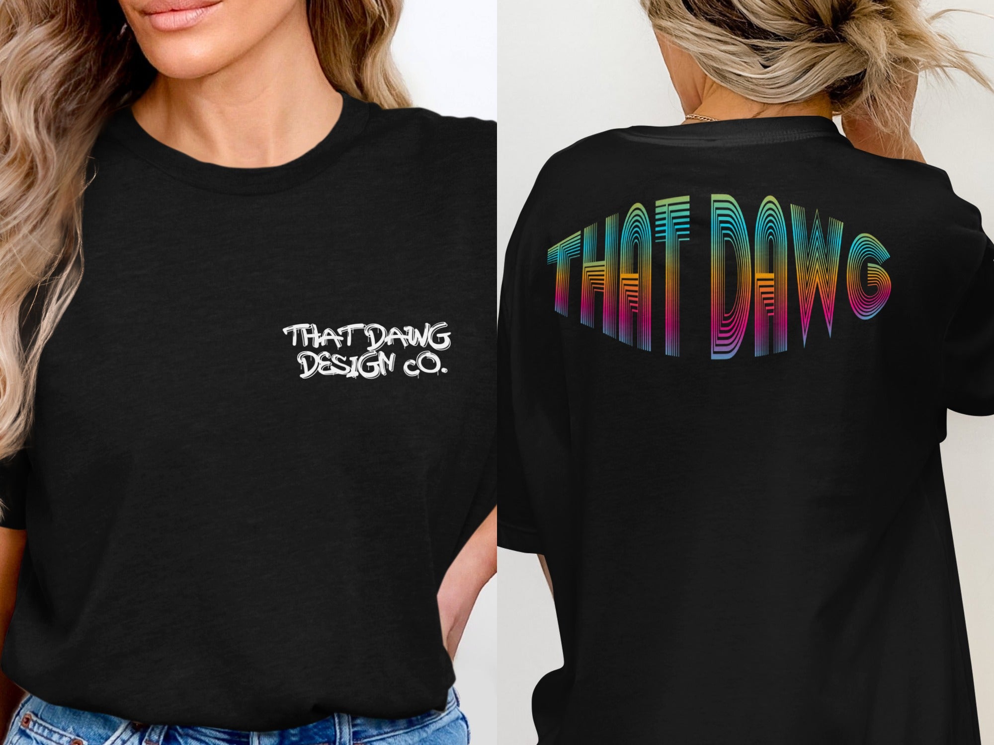 THAT DAWG DESIGN CO Retro Style T-Shirt product