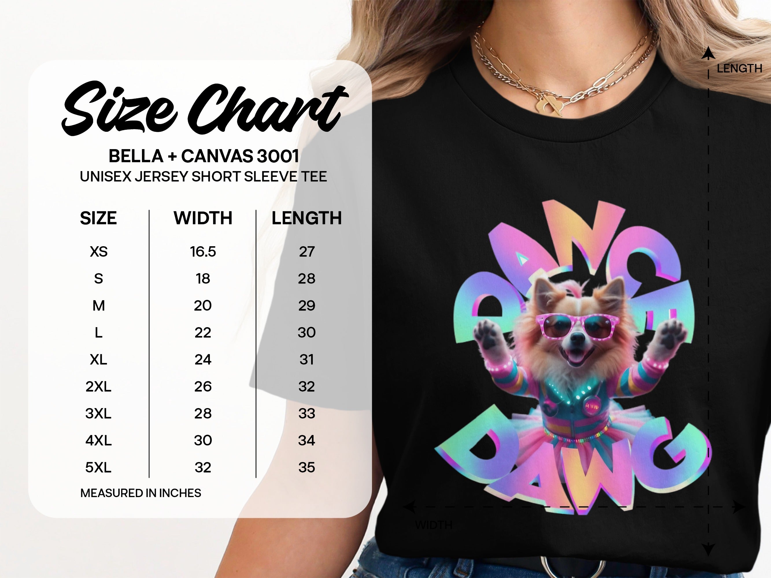Dance Dawg Graphic Unisex Short Sleeve Tee product type