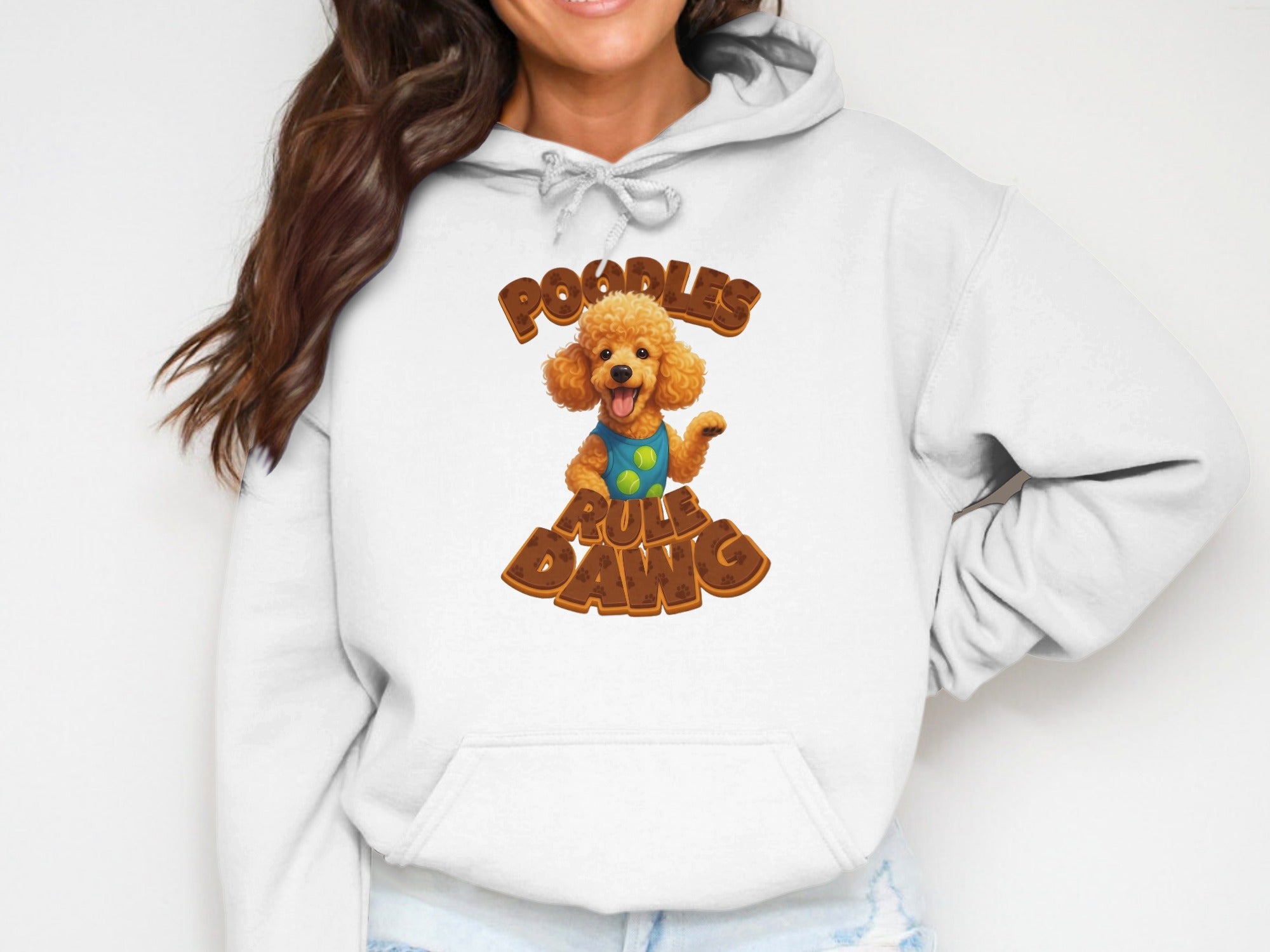 Poodles Rule Dawg Hoodie Perfect for Dog Lovers