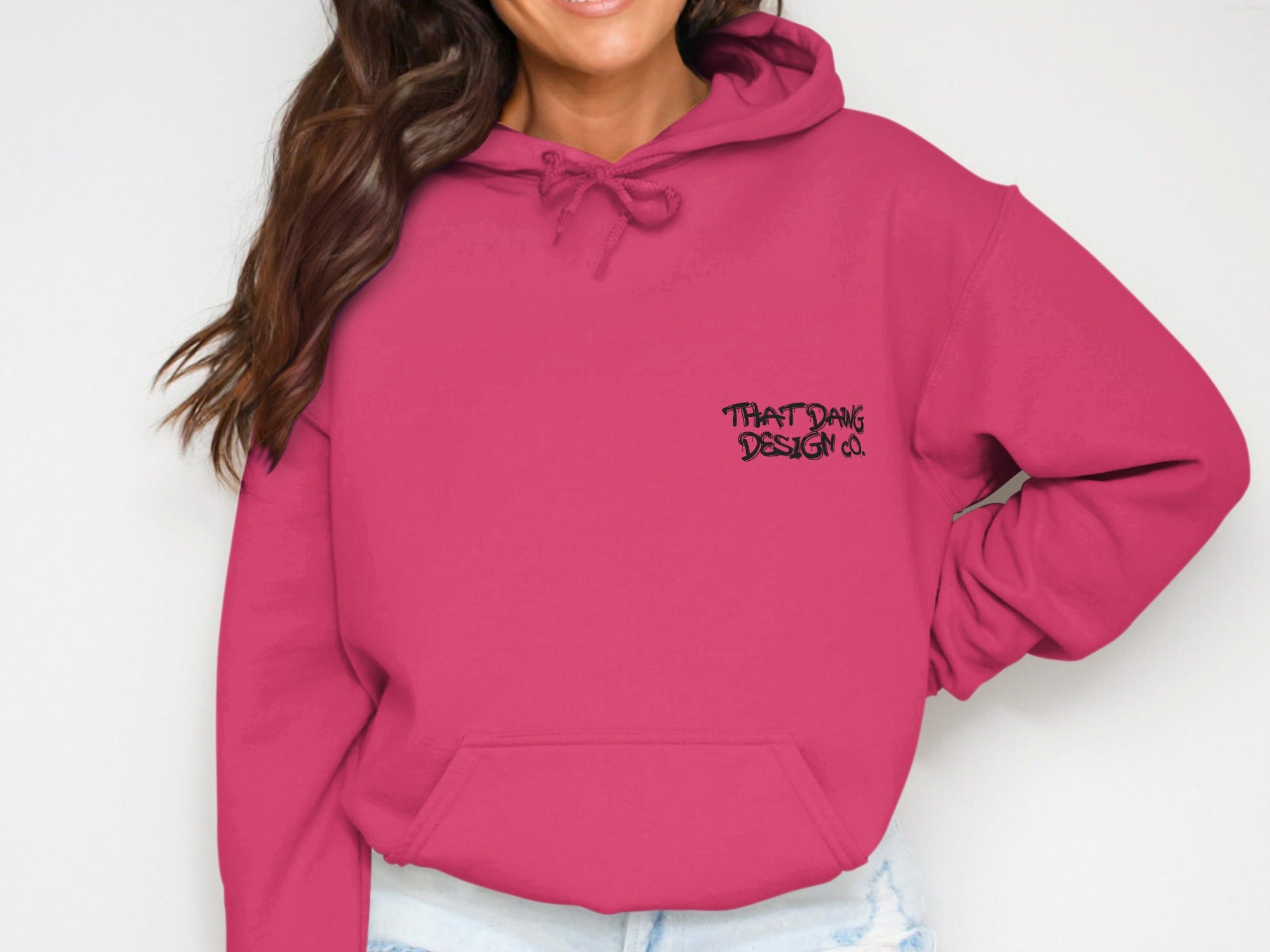 Stylish Pink Hoodie That Dang Design Co. product