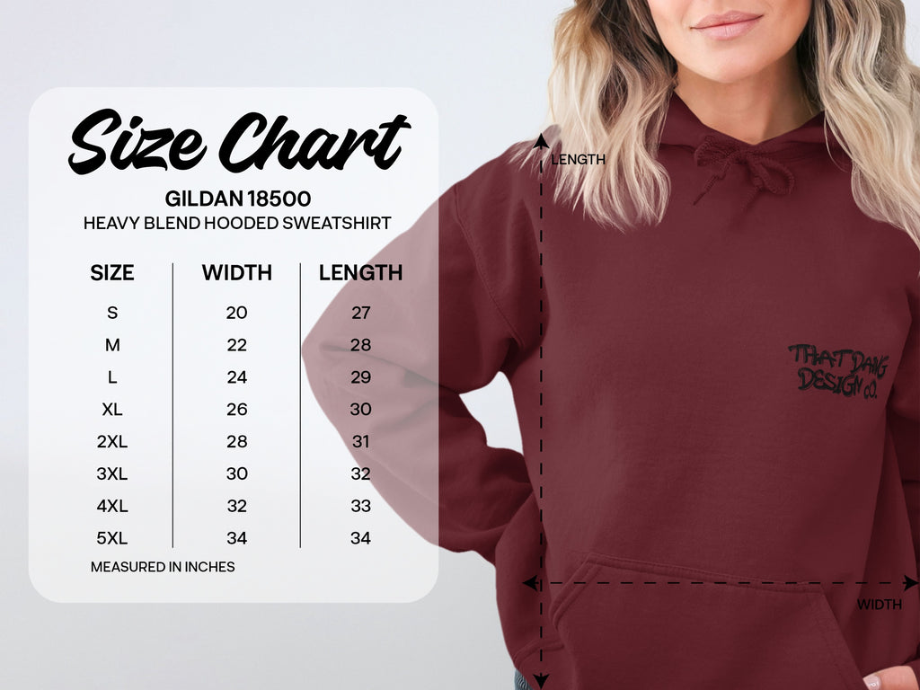 Oversized Comfort Heavy Blend Hoodie Perfect for Everyday