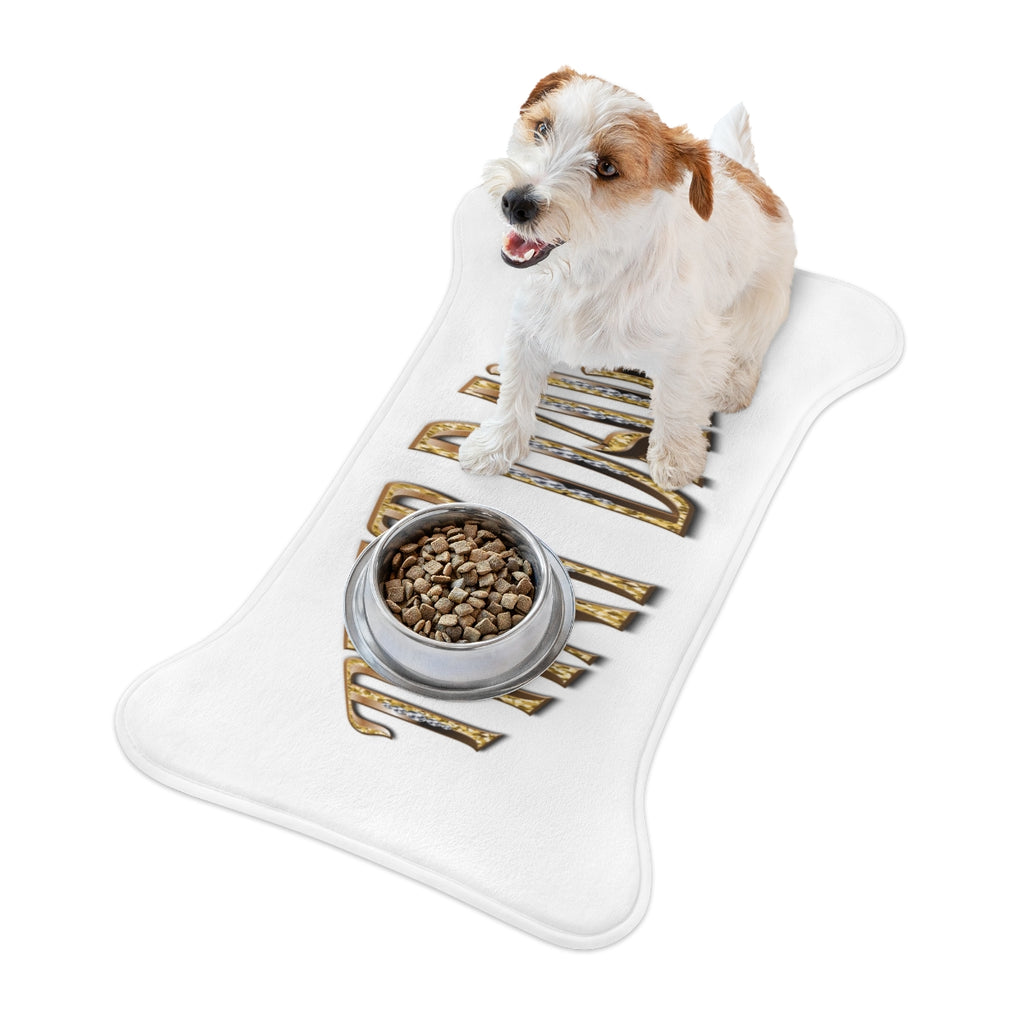 Personalized Pet Feeding Mat Dog Accessory
