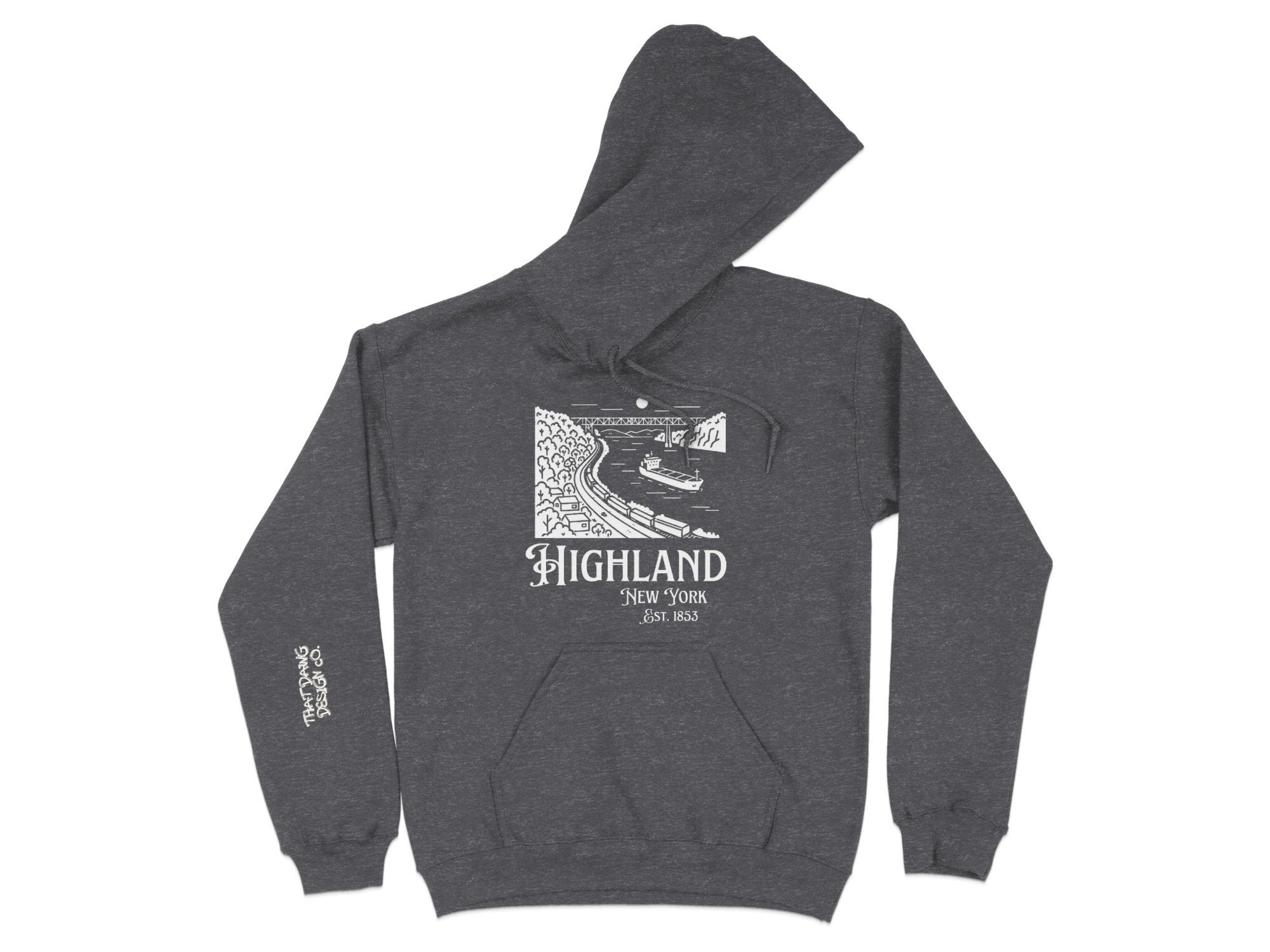 Highland New York EST 1888 Design Hoodie