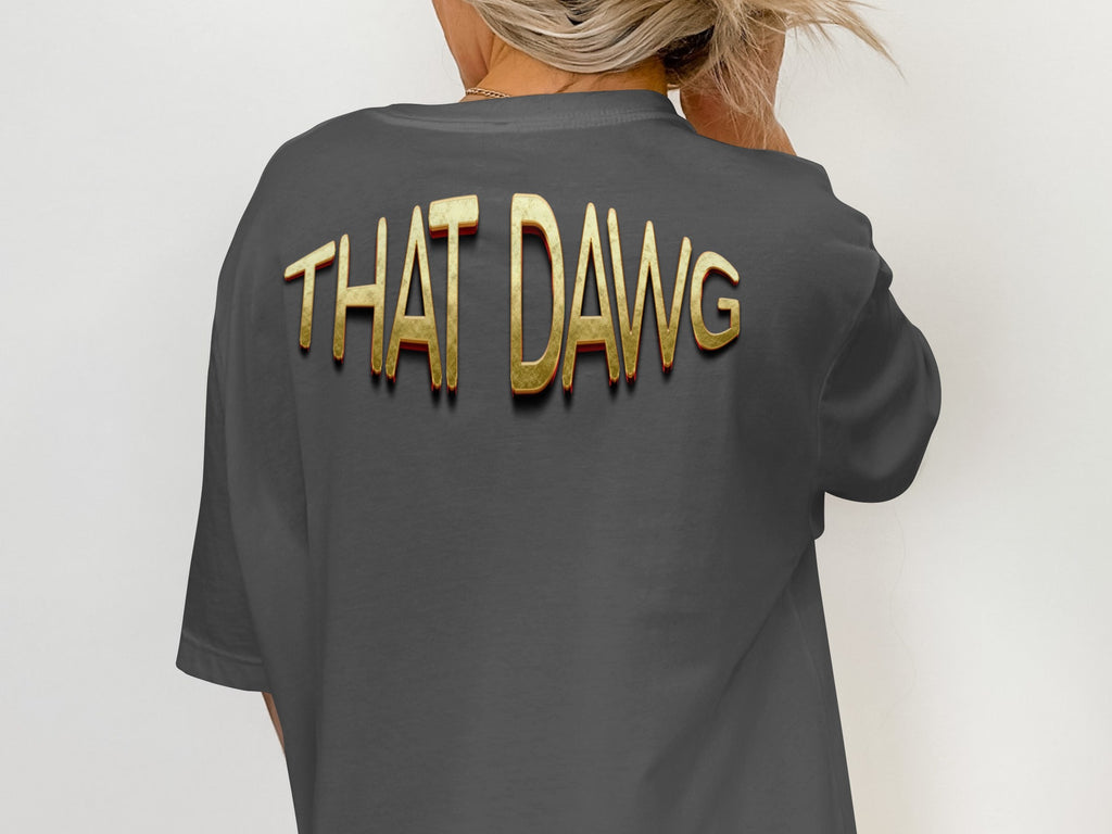 THAT DAWG Graphic Print Oversized T-Shirt product