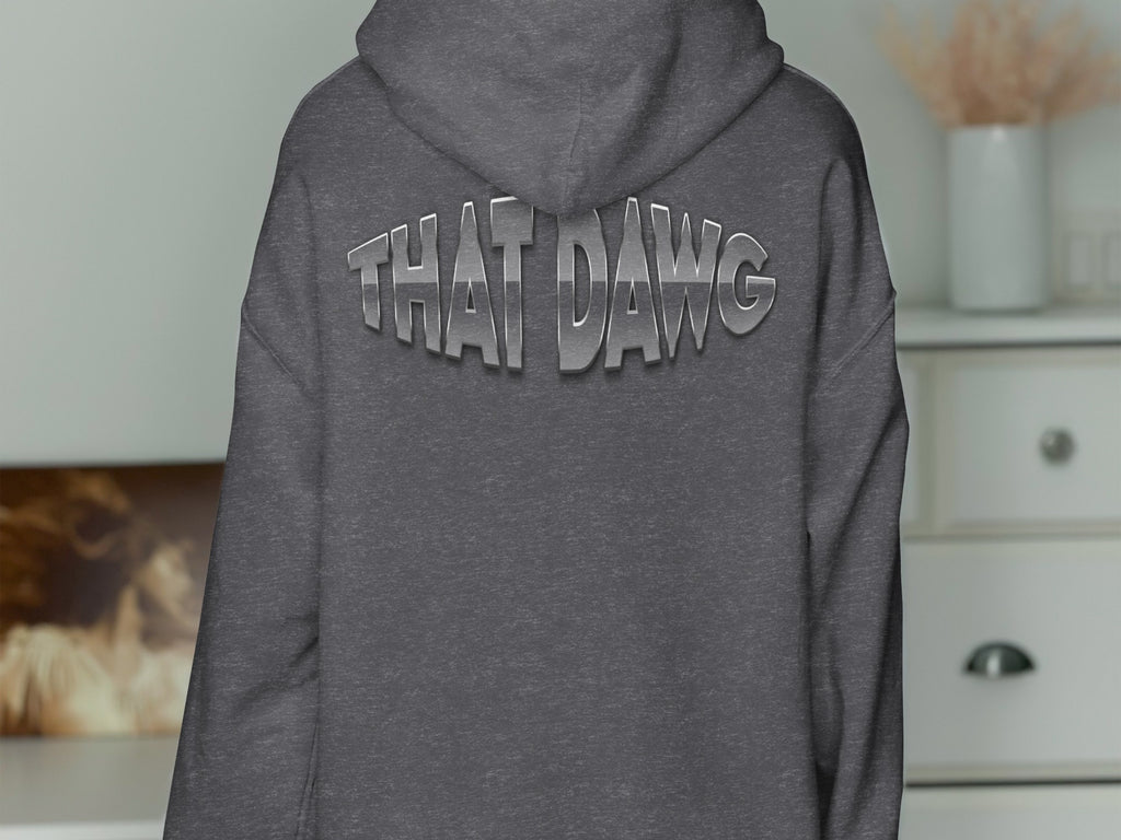 THAT DAWG Hoodie with Stylish Bold Text product type