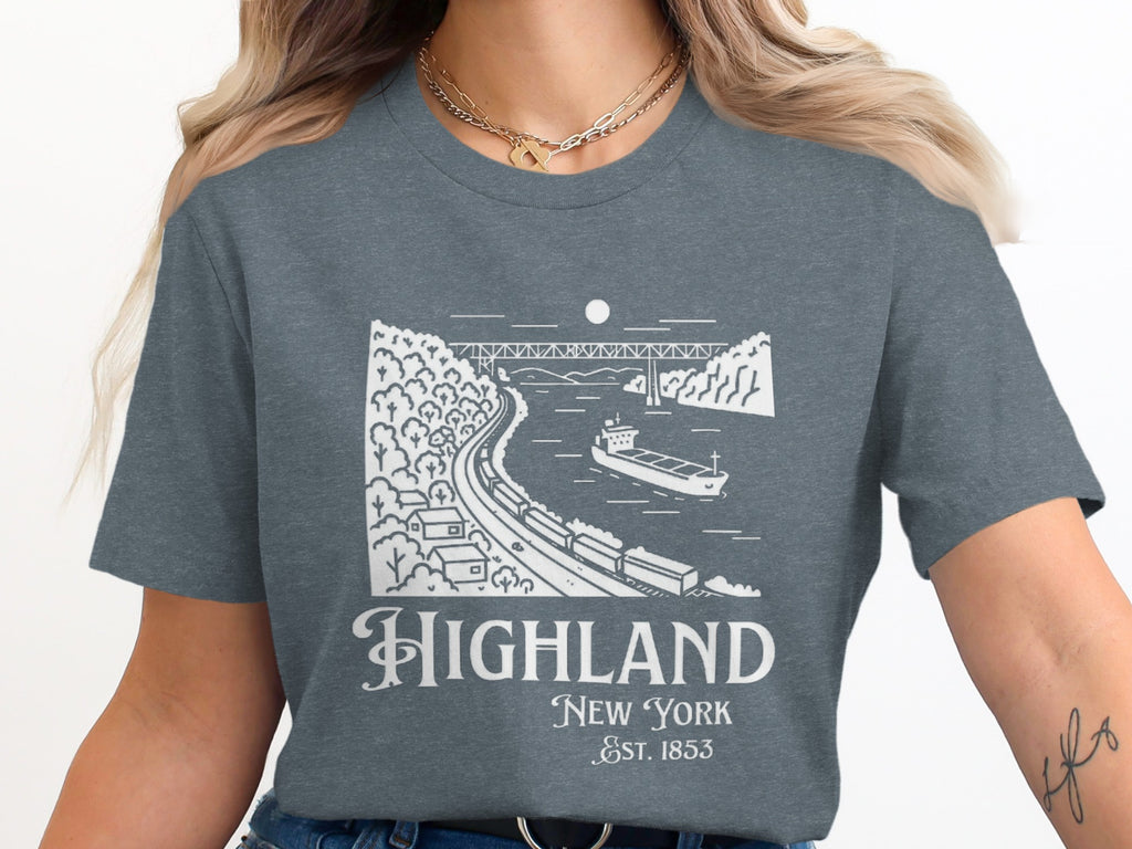 Highland New York Est 1853 Graphic T-Shirt