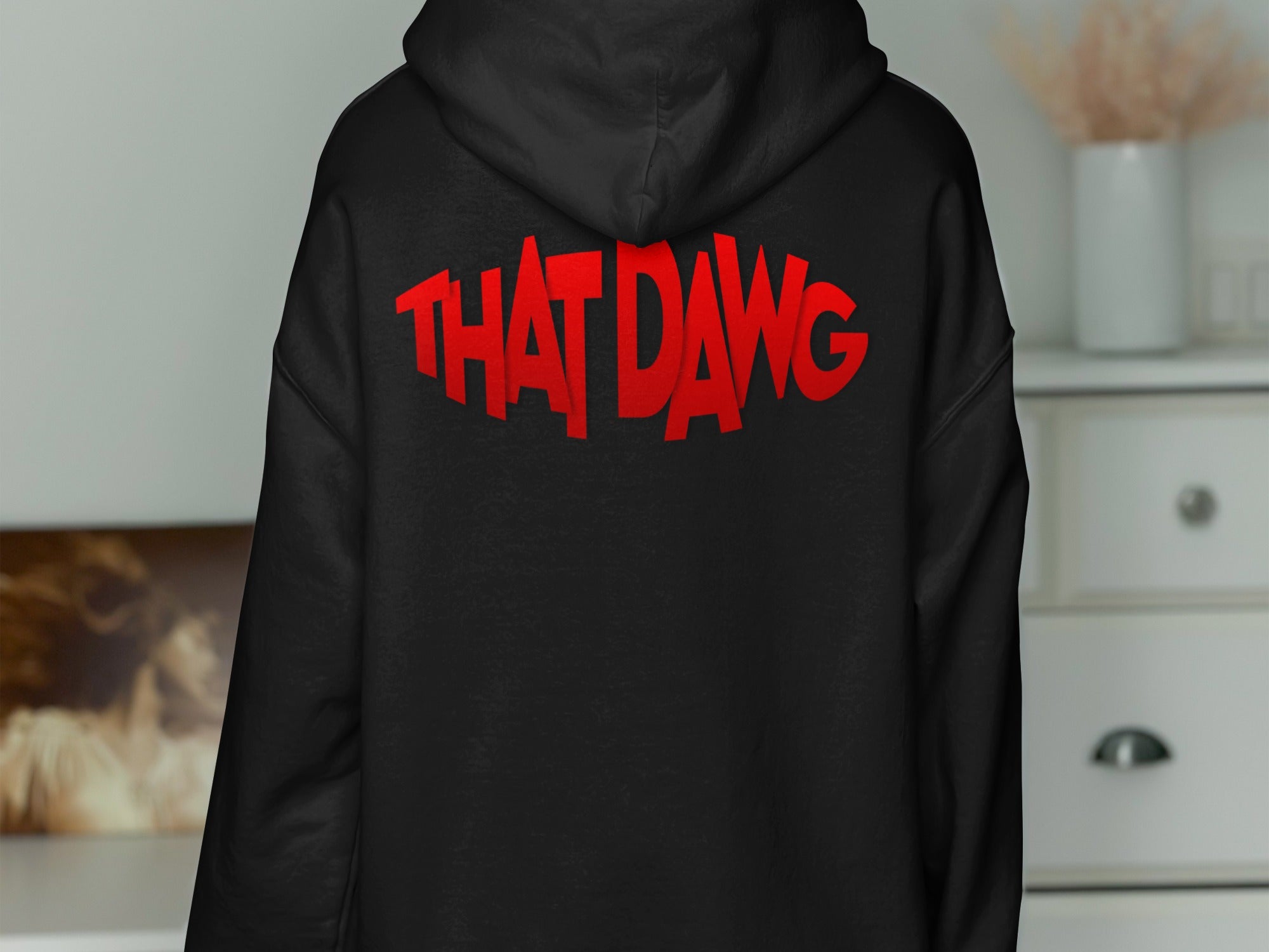 Bold Statement Black That Dawg Hooded Apparel product
