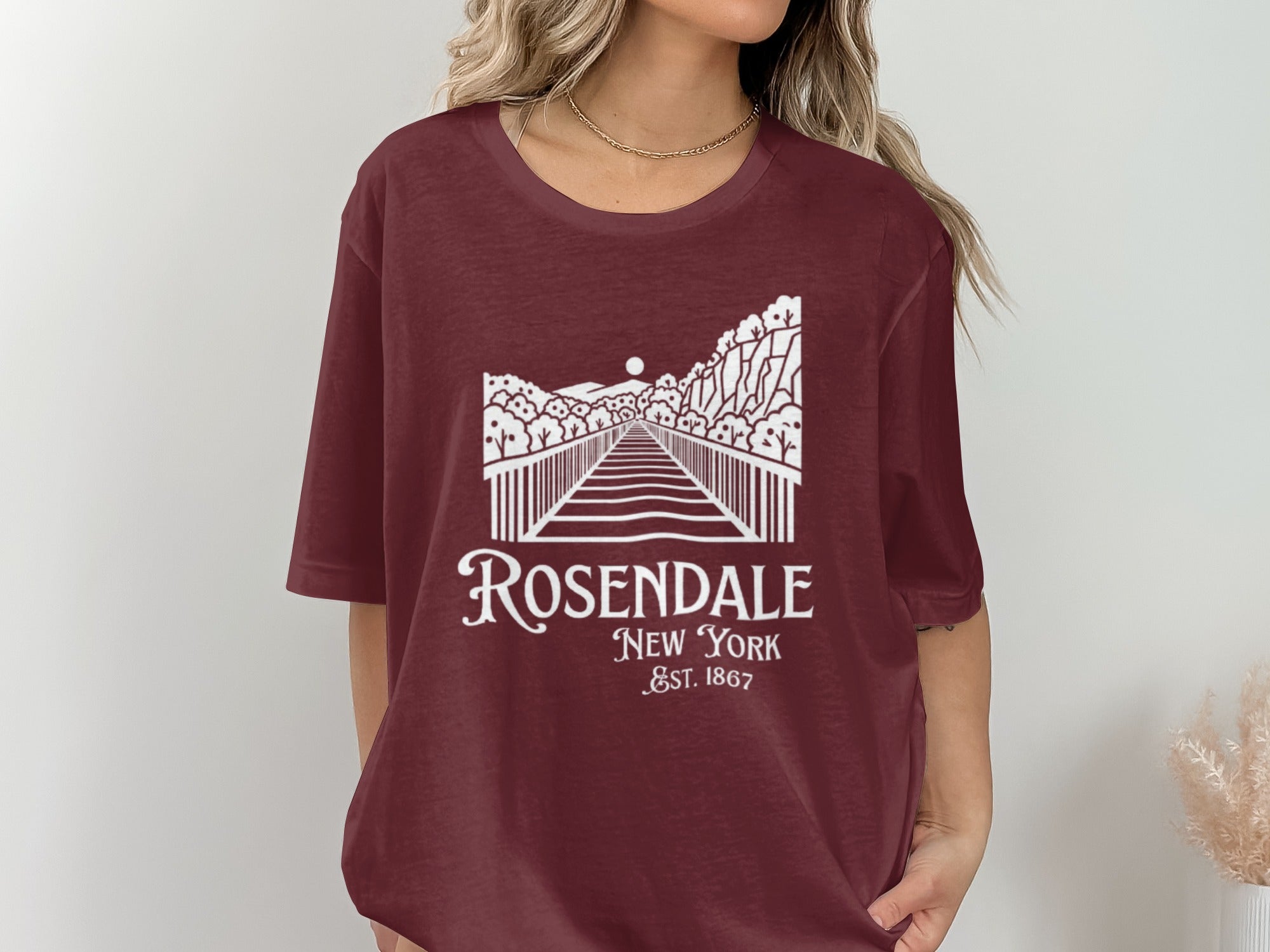 Rosendale New York Est 1867 Graphic T-Shirt