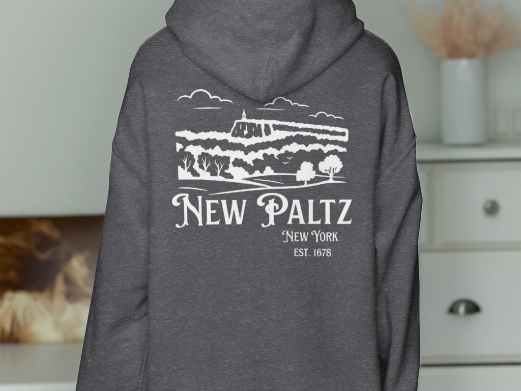 New Paltz New York Hoodie EST. 1678 Stylish Streetwear