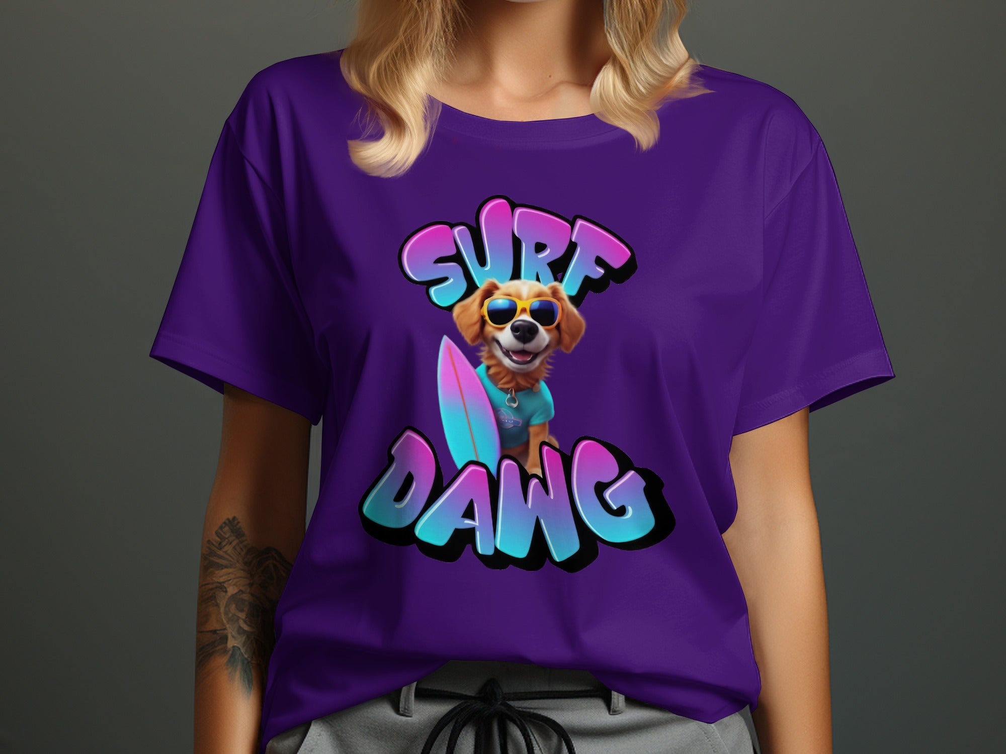 Surf Dawg Graphic Tee ideal casual product type