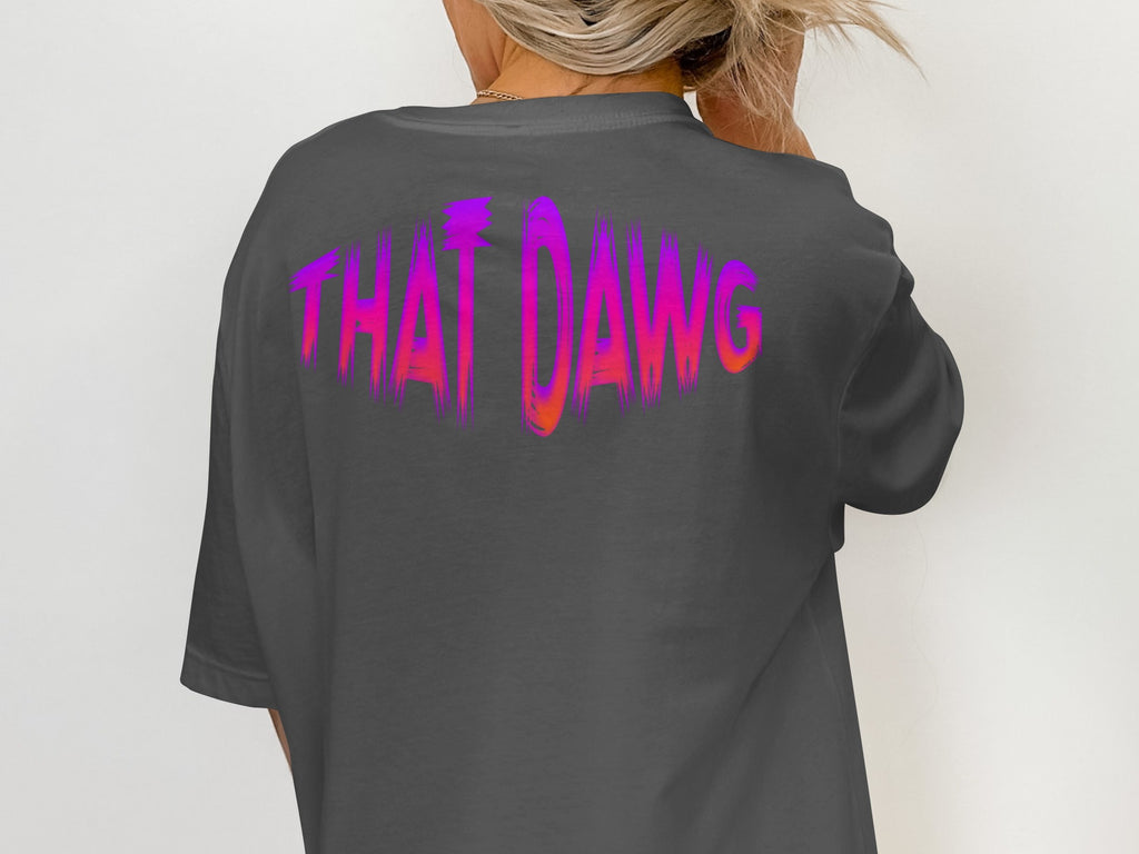 THAT DAWG Graphic Unisex Oversized Tee Shirt product type