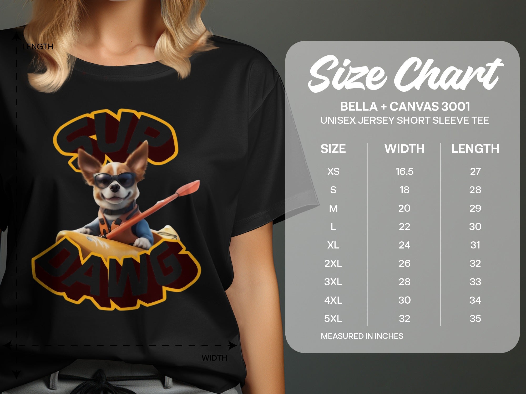 Sup Dawg Funny Graphic Unisex Jersey Short Sleeve Tee