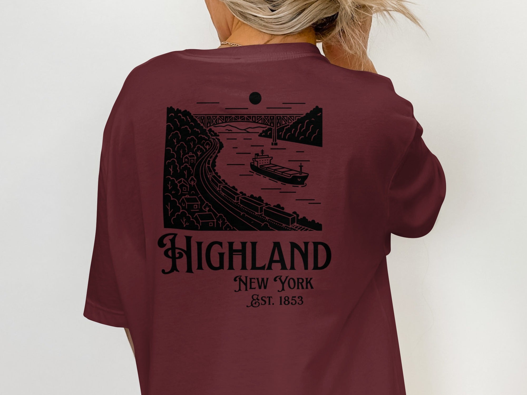 Highland New York Est 1853 Graphic T-Shirt
