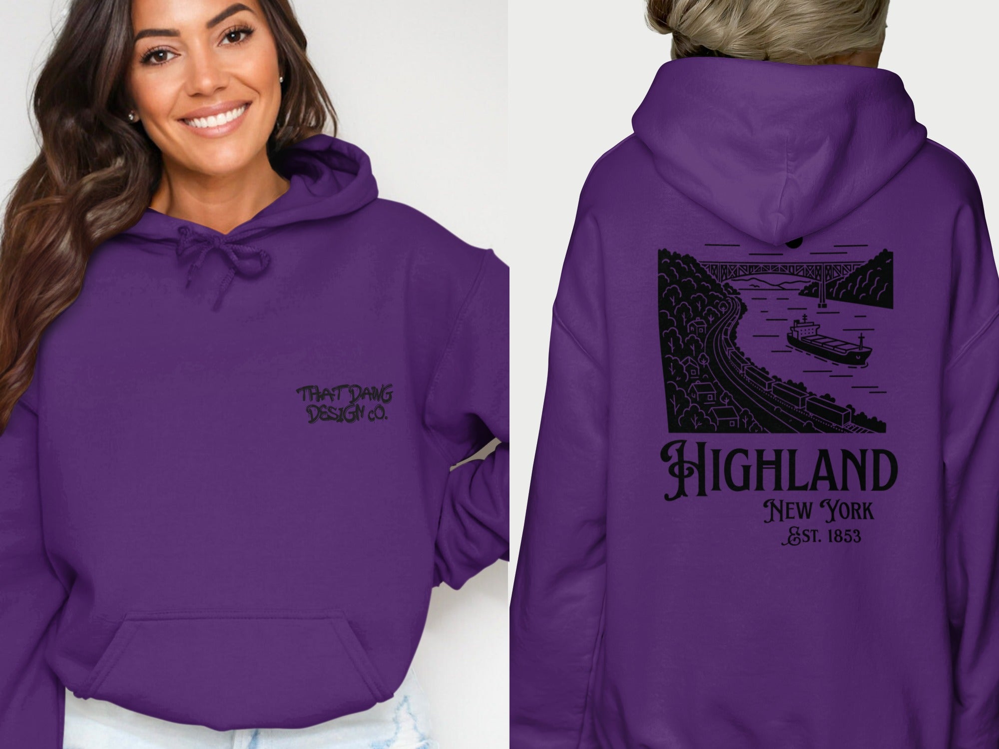 Highland New York Est 1853 Hoodie