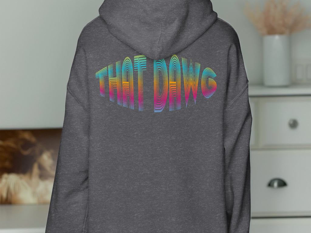 THAT DAWG Colorful Design Printed Hoodie product