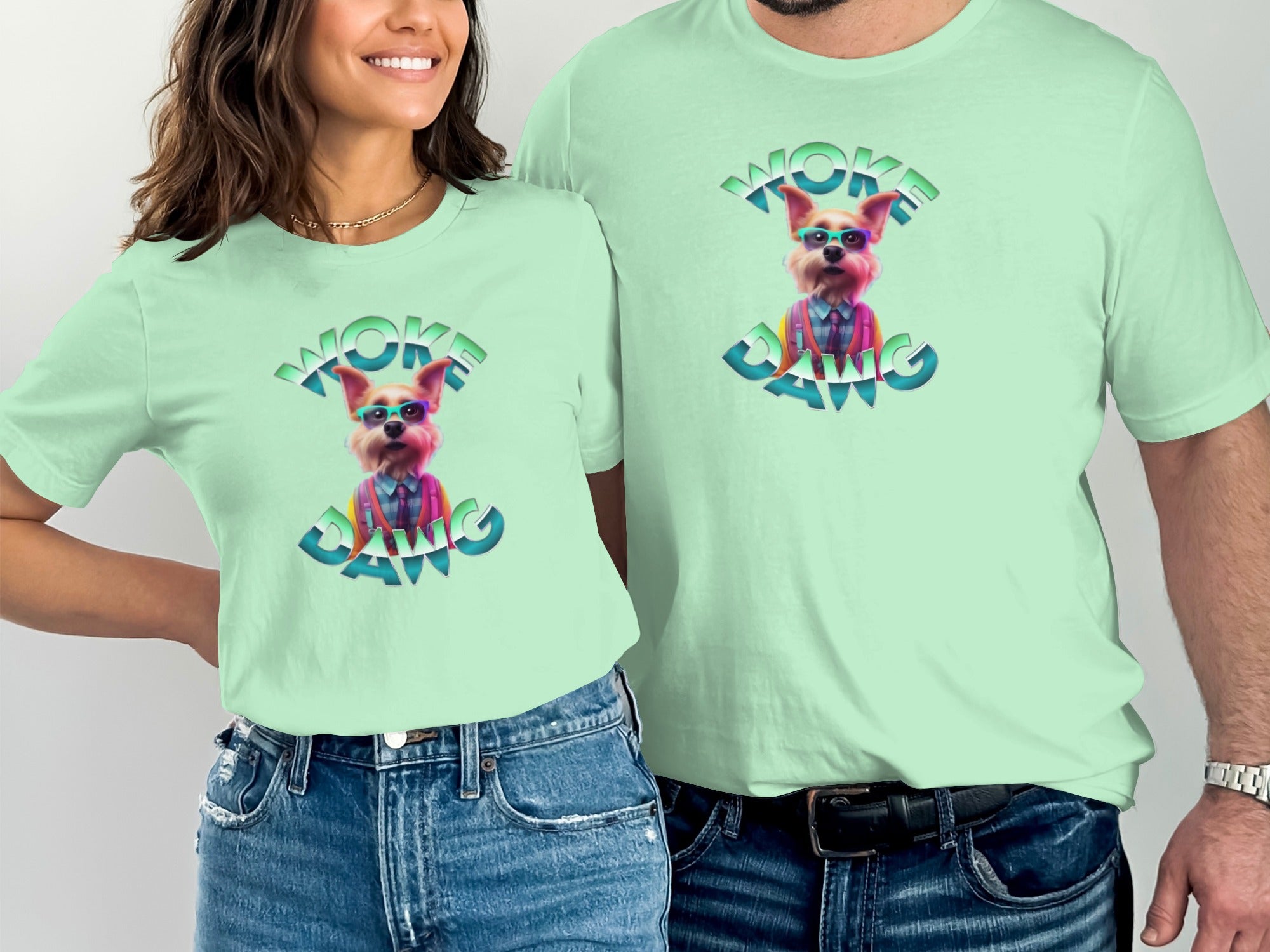 Woke Dawg Graphic Tee for Fashion Enthusiasts