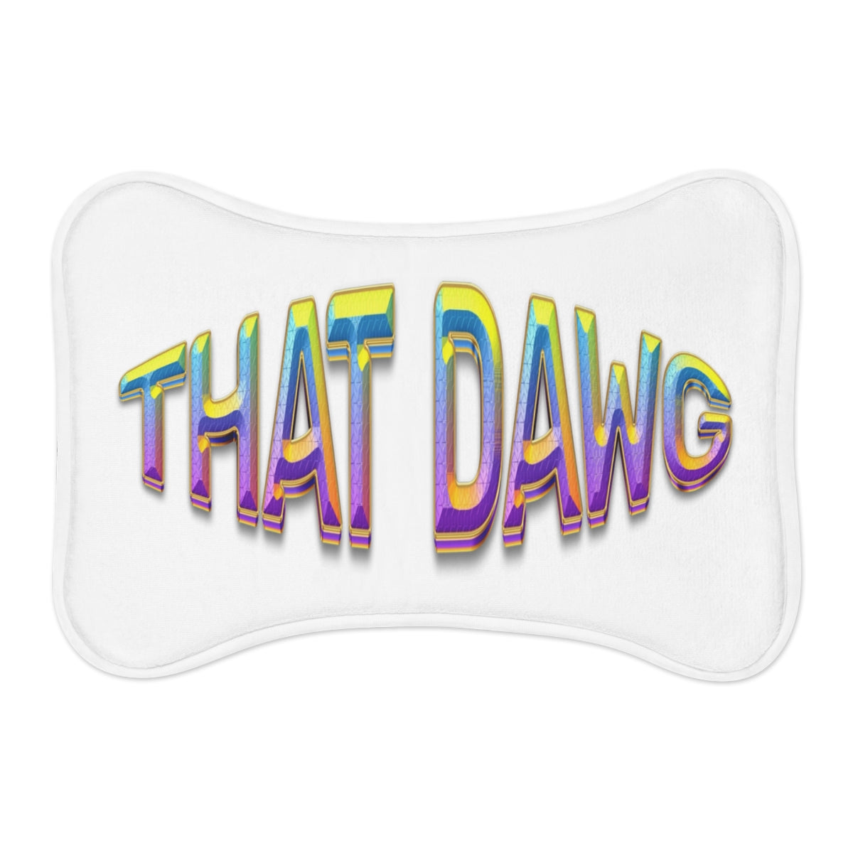 THAT DAWG Gradient Lettering Design product