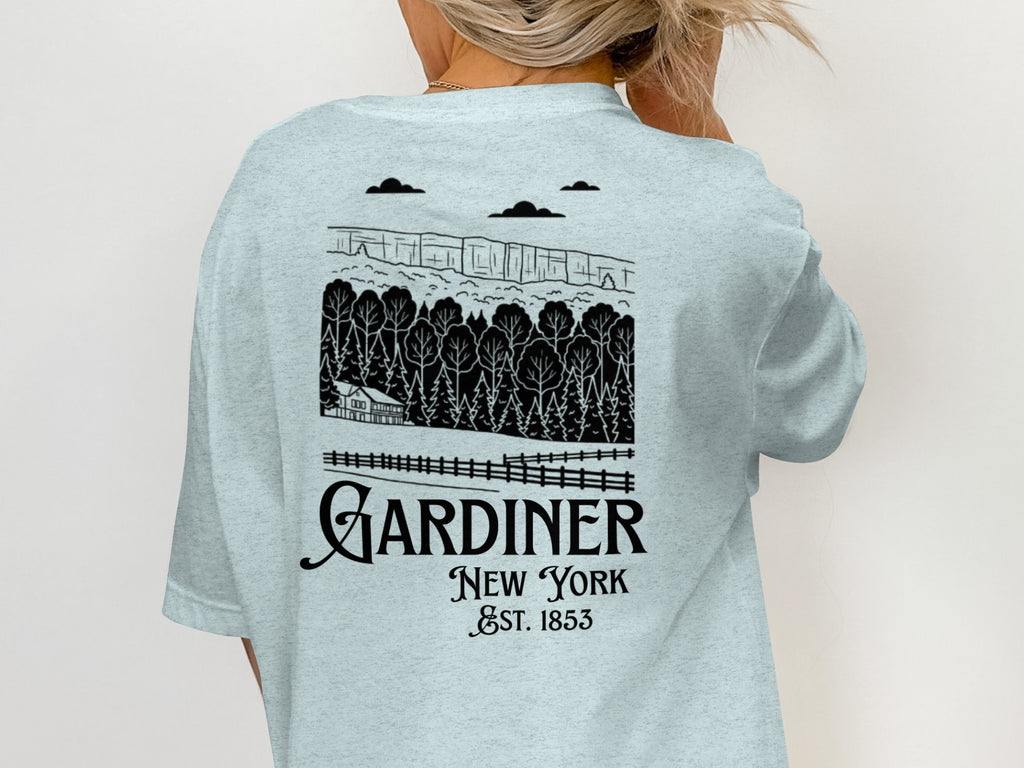 Gardiner New York Est. 1853 t-shirt