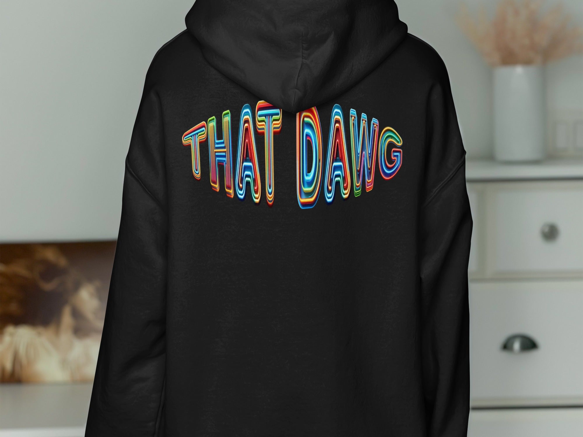 THAT DAWG Colorful Graphic Hoodie product type