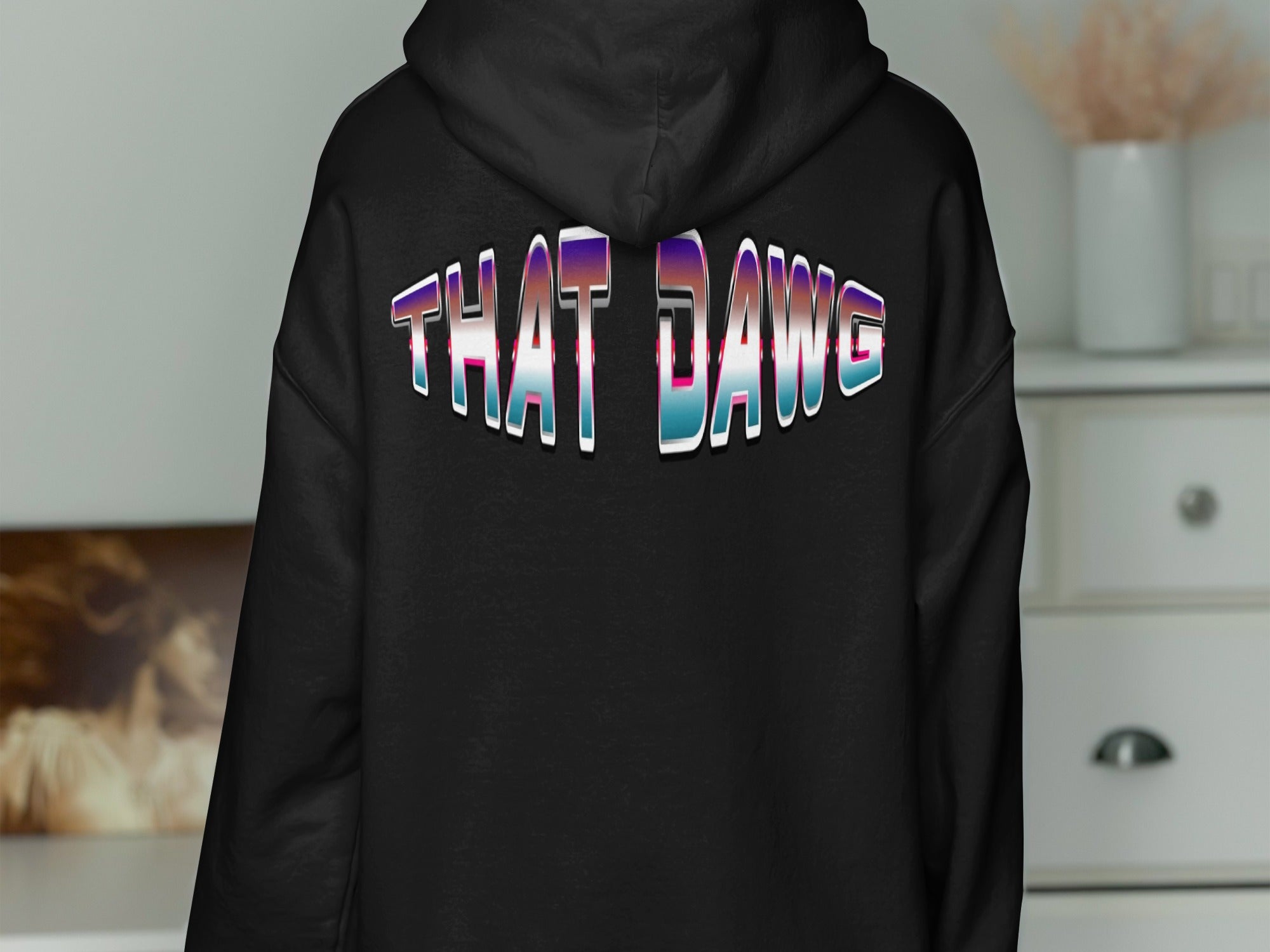 THAT DAWG Graphic Print Hoodie Fashion Product
