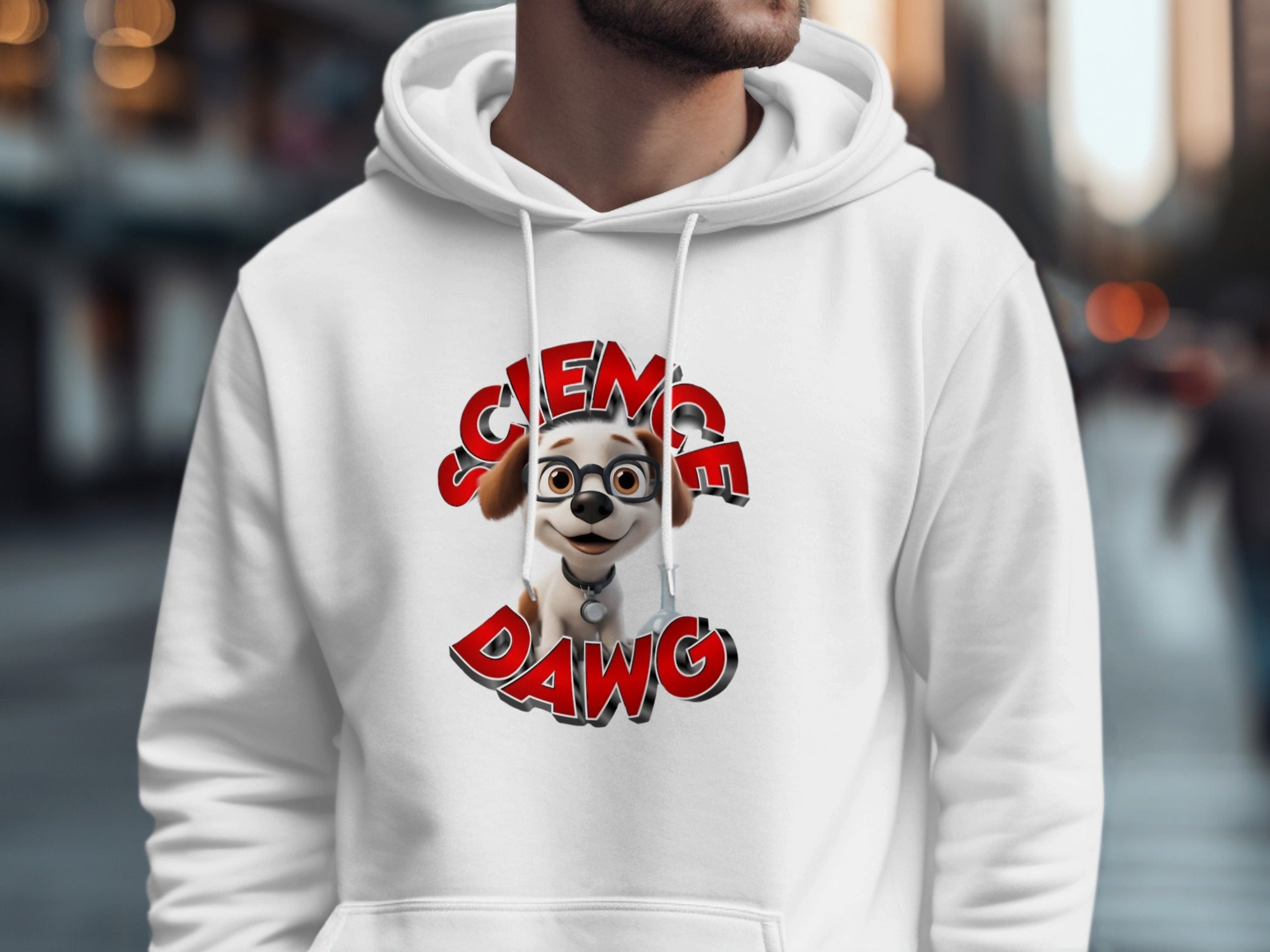 Science Dawg Funny Dog Lover Graphic Hoodie product