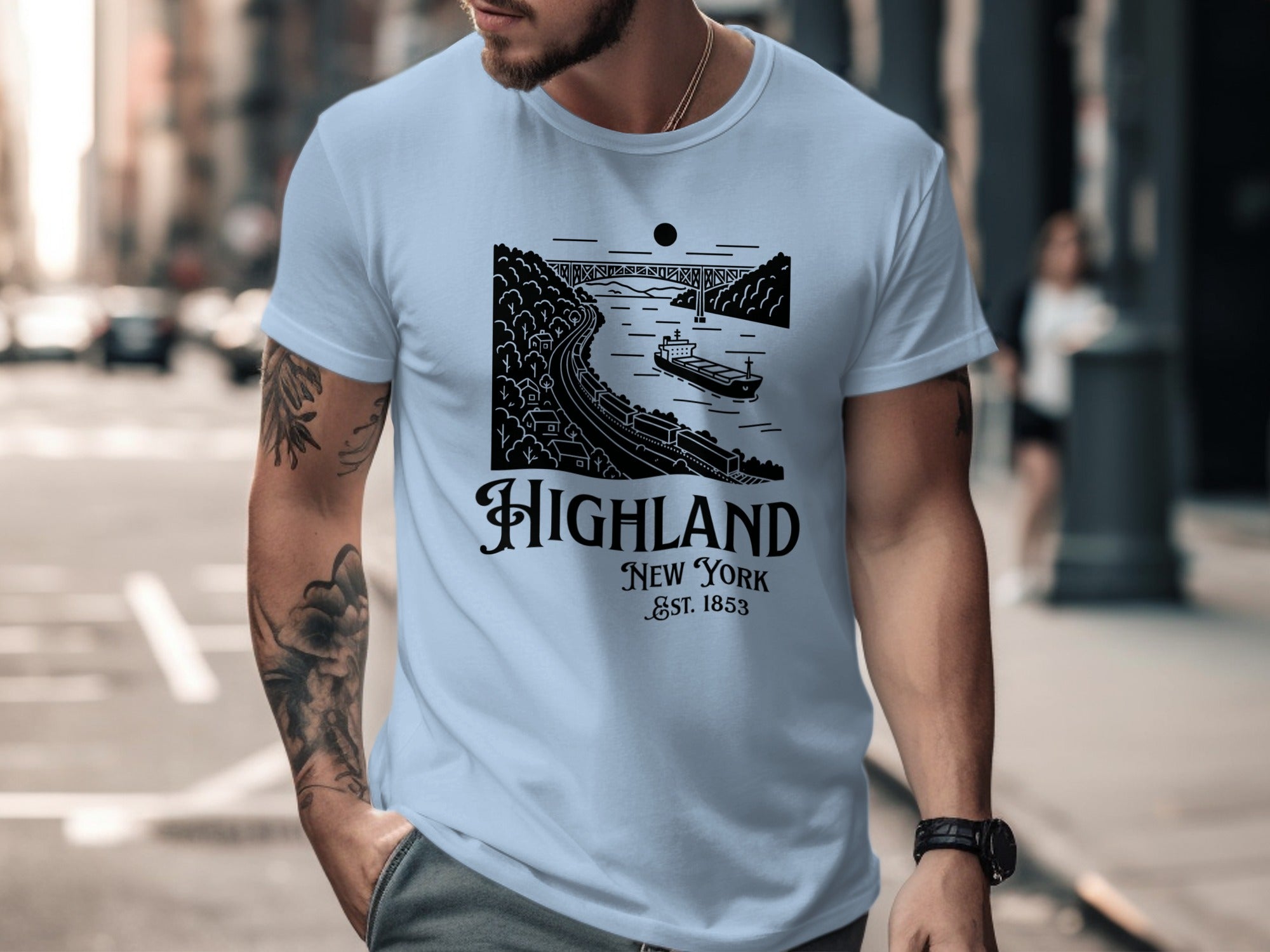 Highland New York Est 1853 T-shirt Product