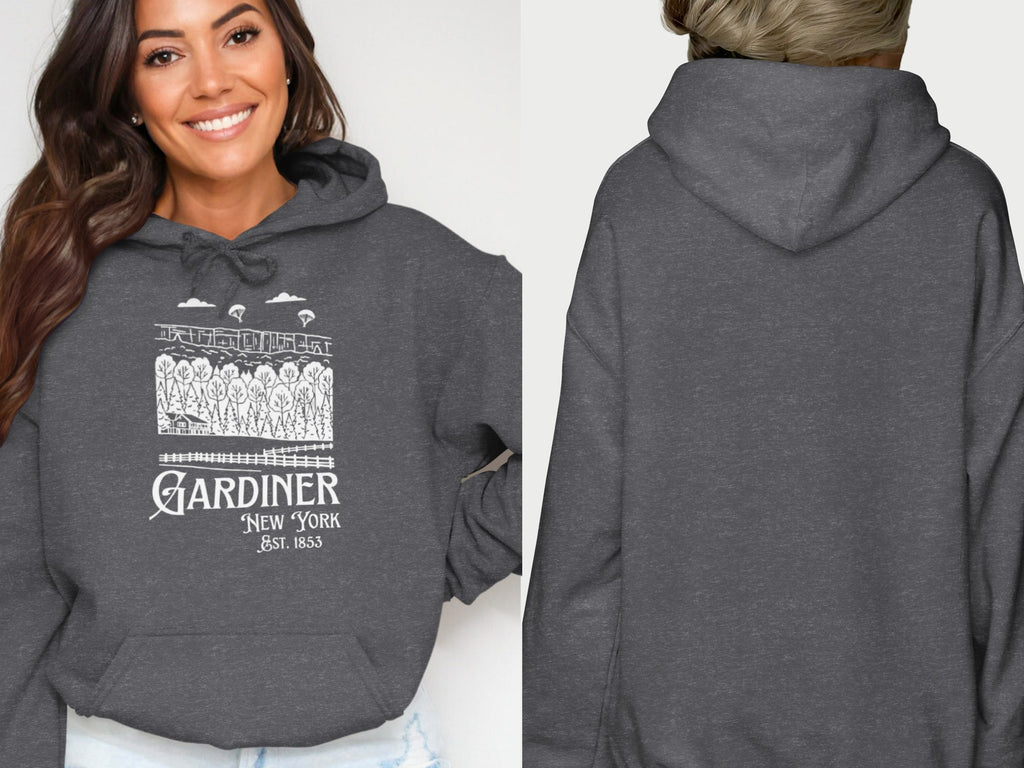 Gardiner New York EST 1853 hooded sweatshirt