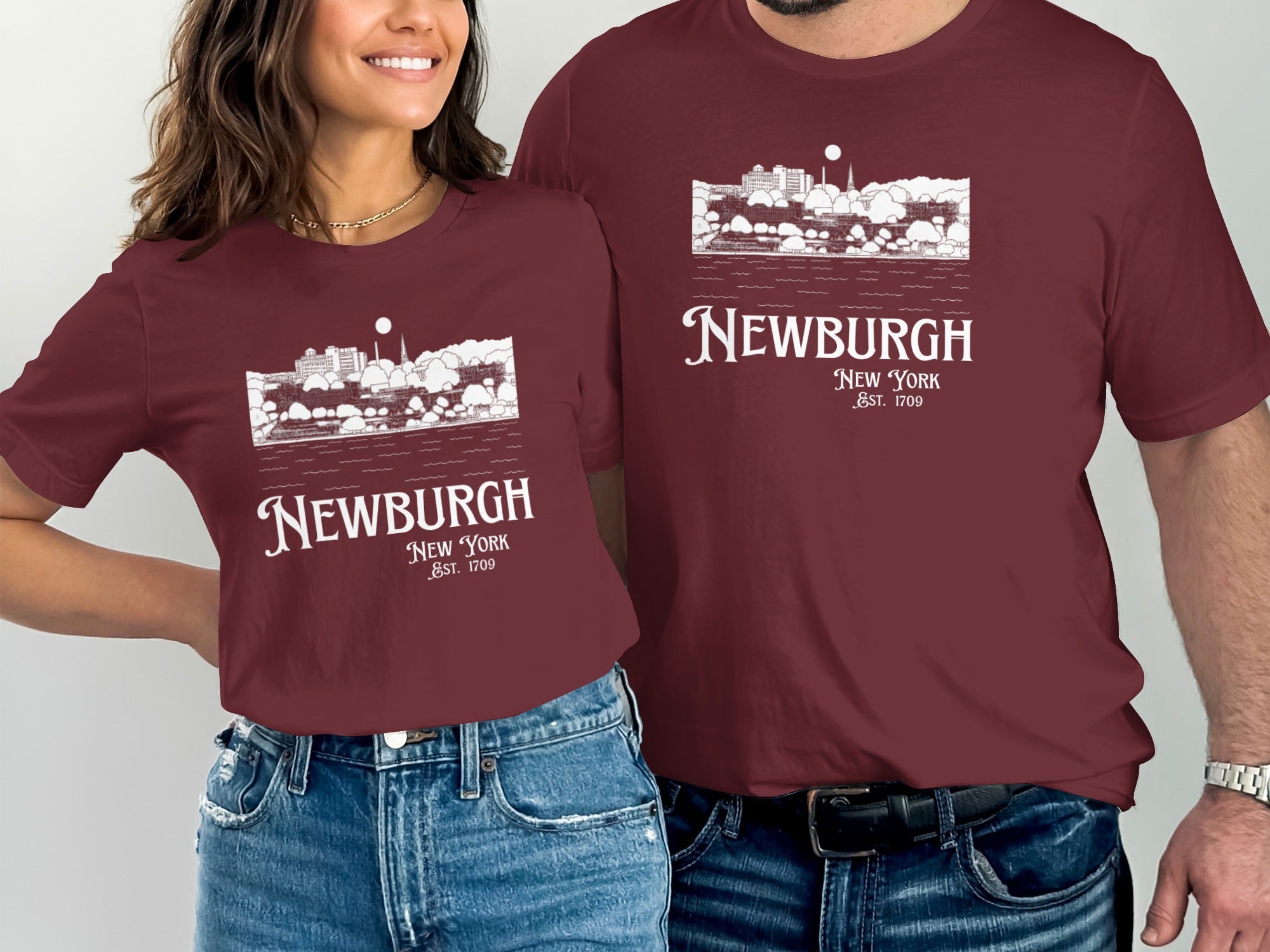 Newburgh New York EST 1709 Graphic Tee