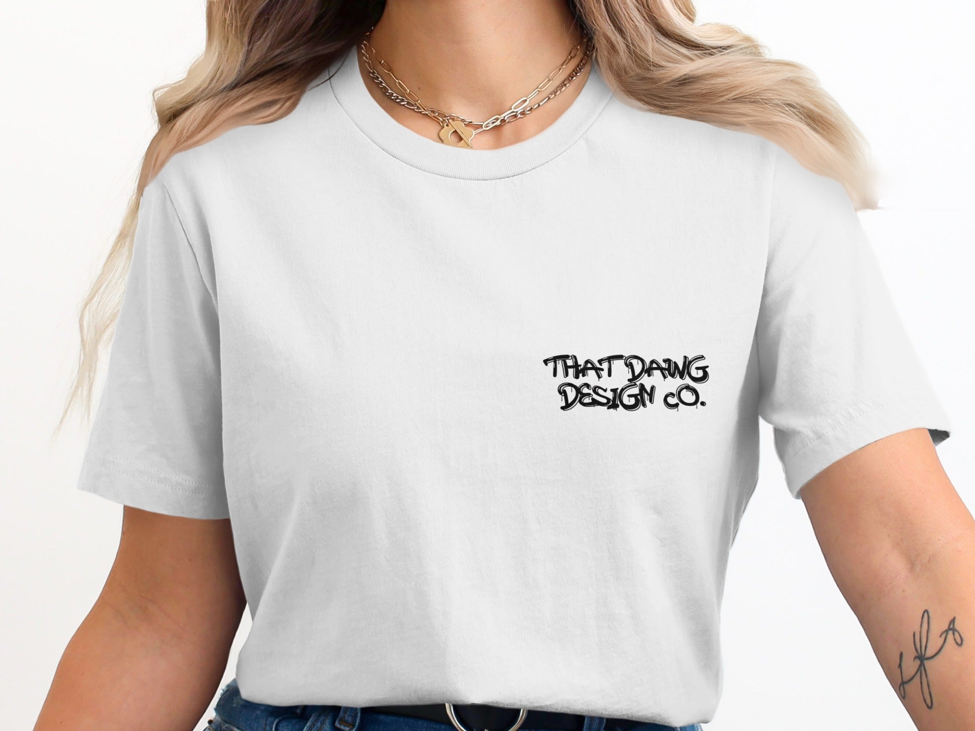 Graphic Tee with Bold Statement Design Co. Product