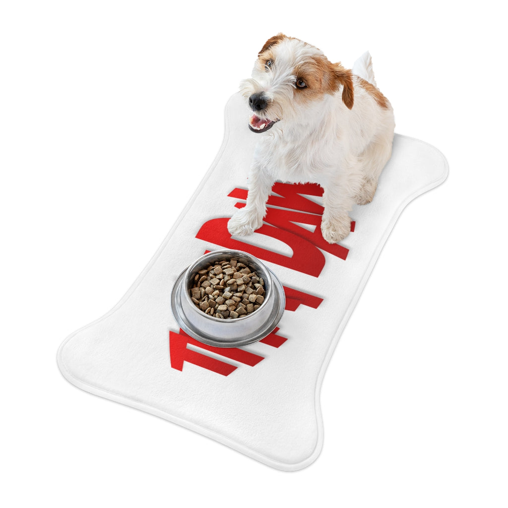 Dog Bone Placemat with Fun Printed Design