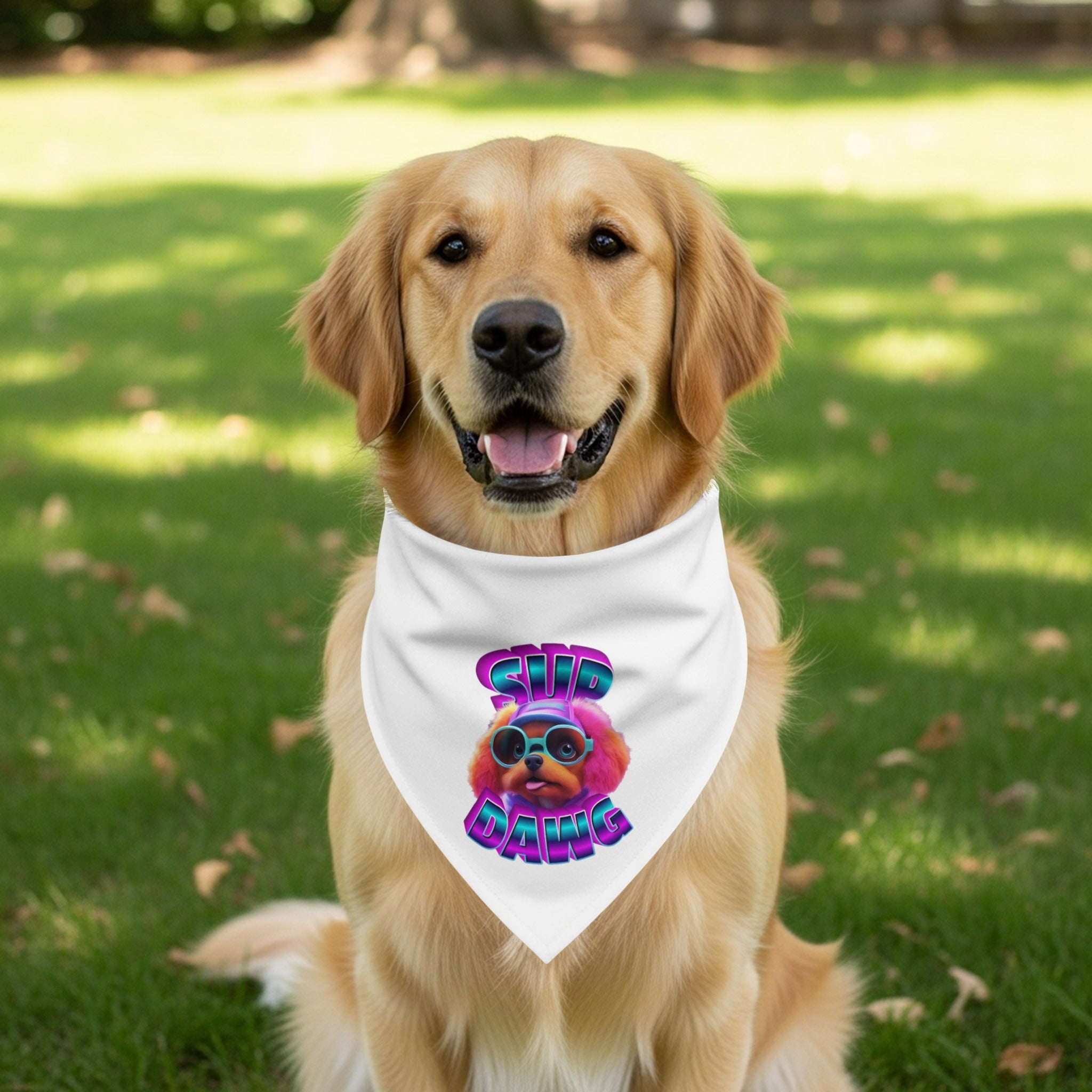 Sup Dawg Dog Bandana Pet Apparel product