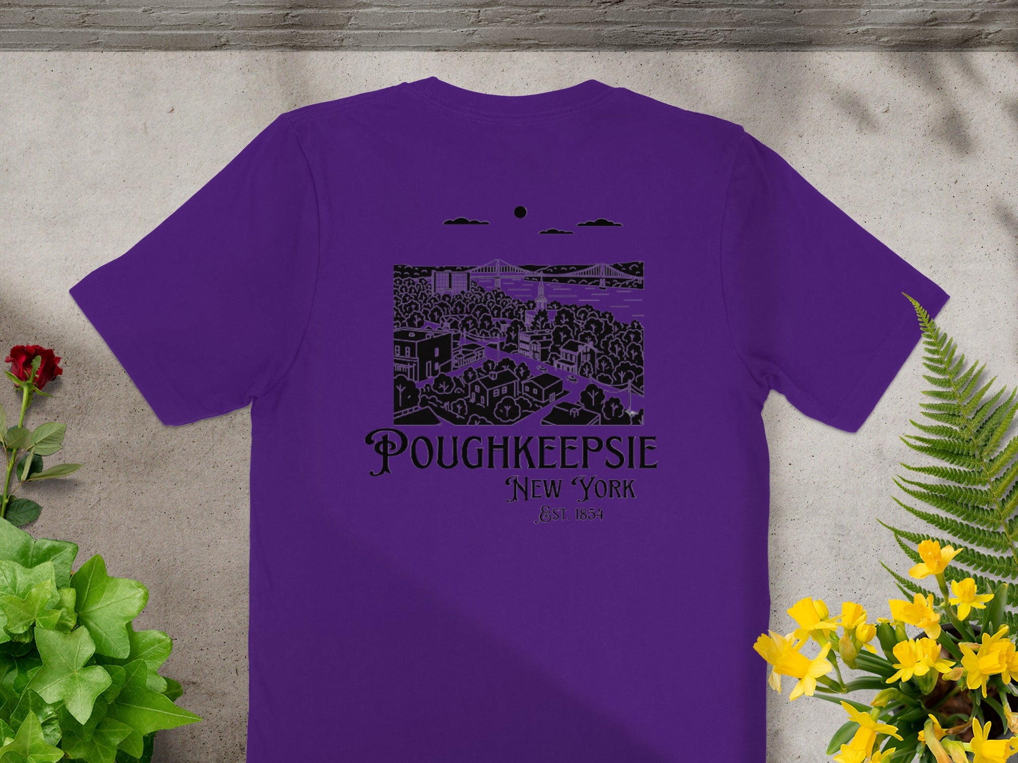 Poughkeepsie New York Est 1854 Graphic Tee product
