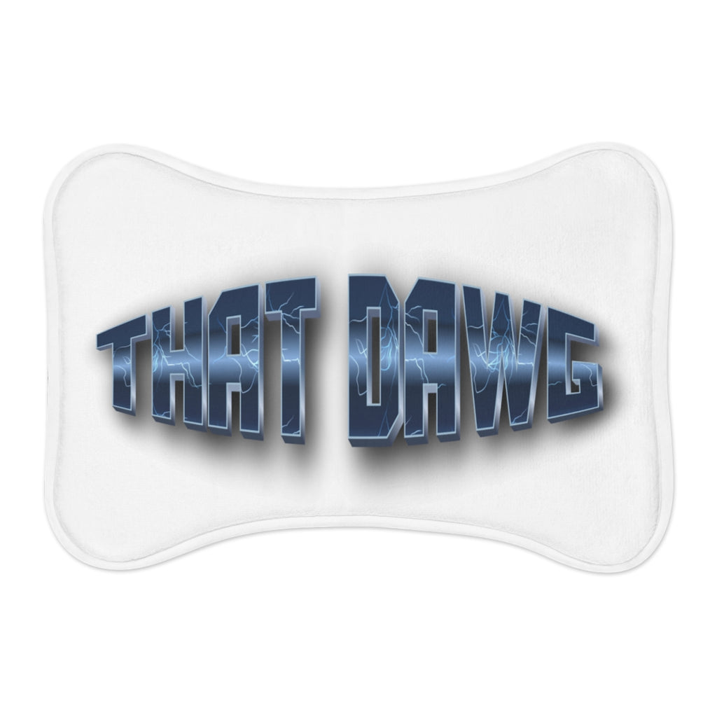 THAT DAWG Pillow with Unique 3D Text Design