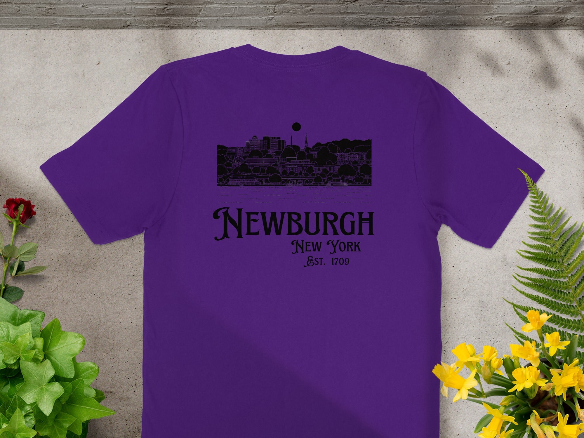 Newburgh New York Est 1709 Graphic Tee