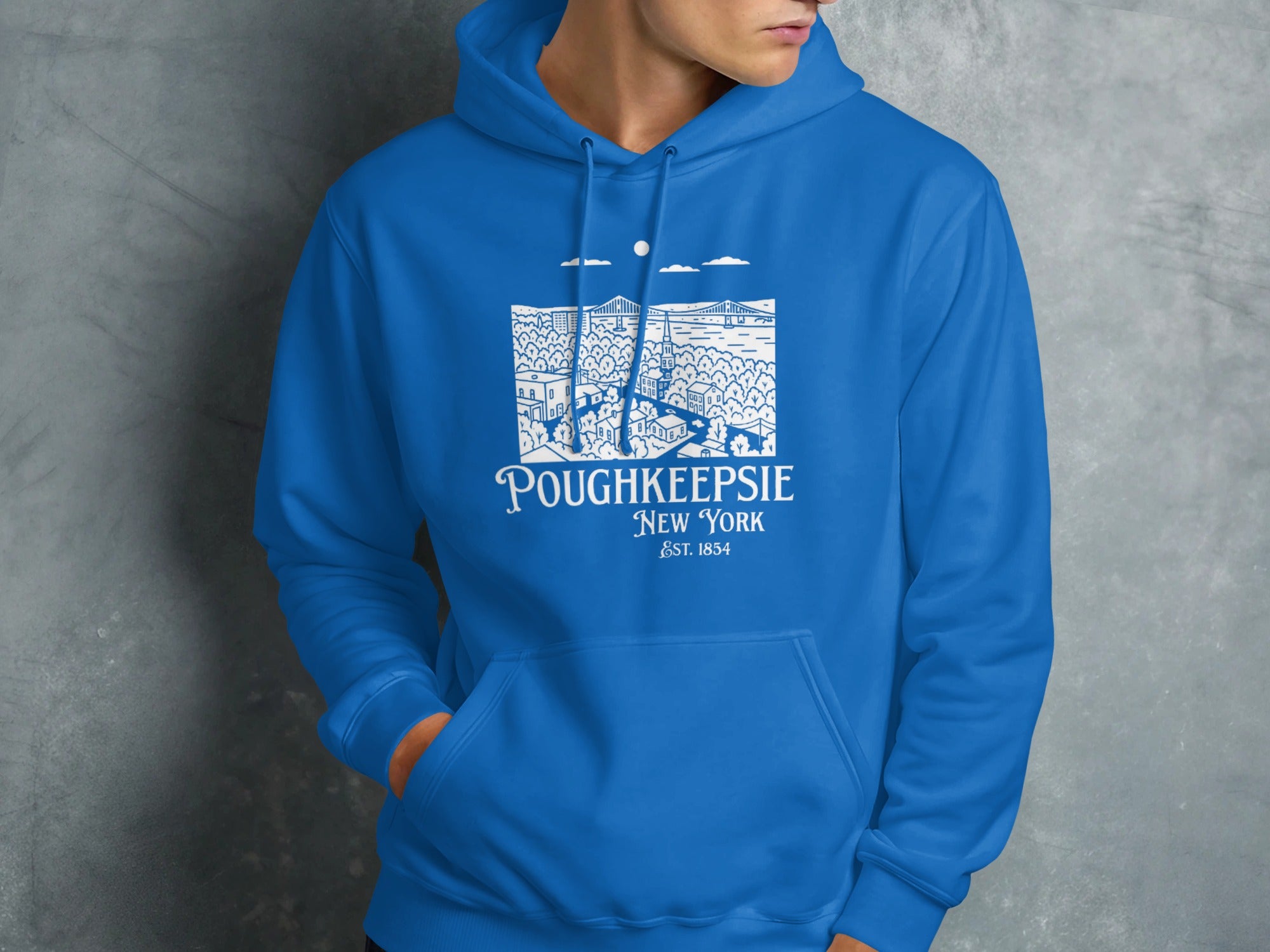 Poughkeepsie New York EST 1854 Hoodie Product