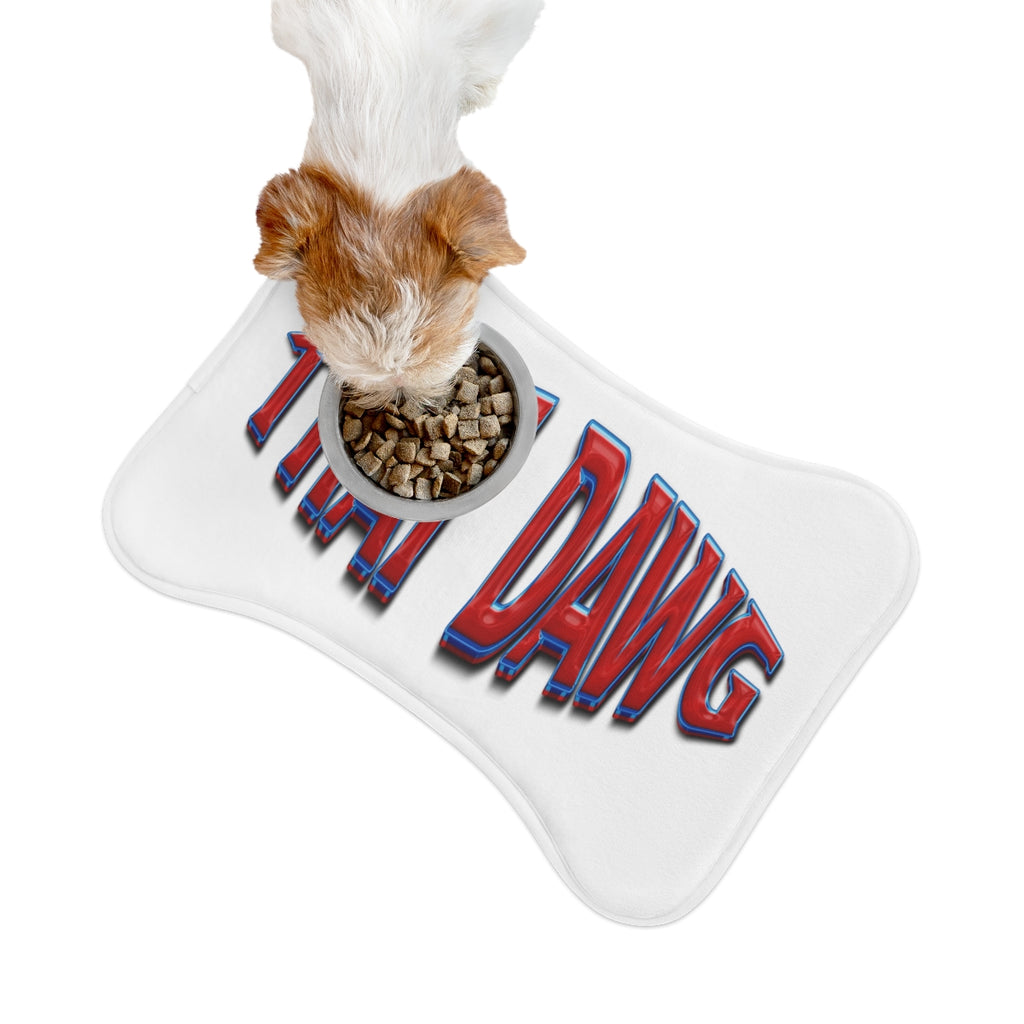 I AM DAWG Feed Mat for Dogs Pet Bowl Mat