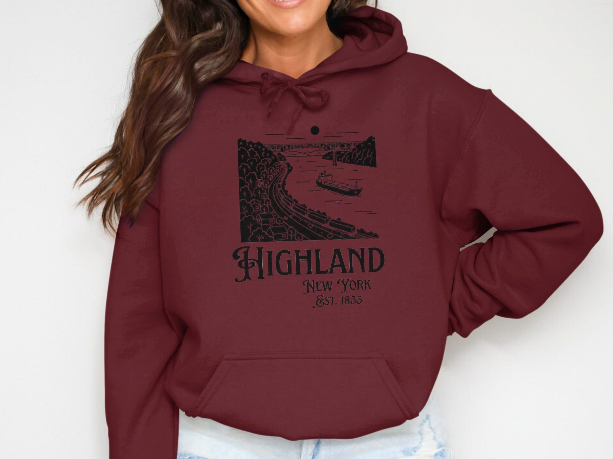 Highland New York Est 1853 Graphic Hoodie product