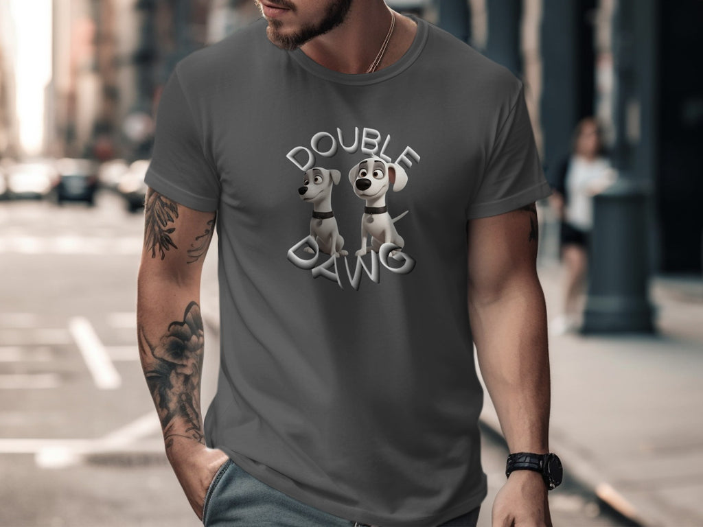 Double Dawg T-Shirt Graphic Design Product